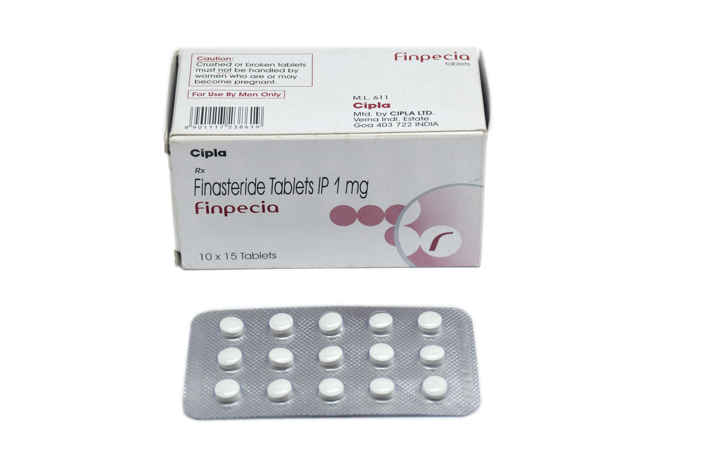 Finpecia 1mg Tablet (Finasteride)