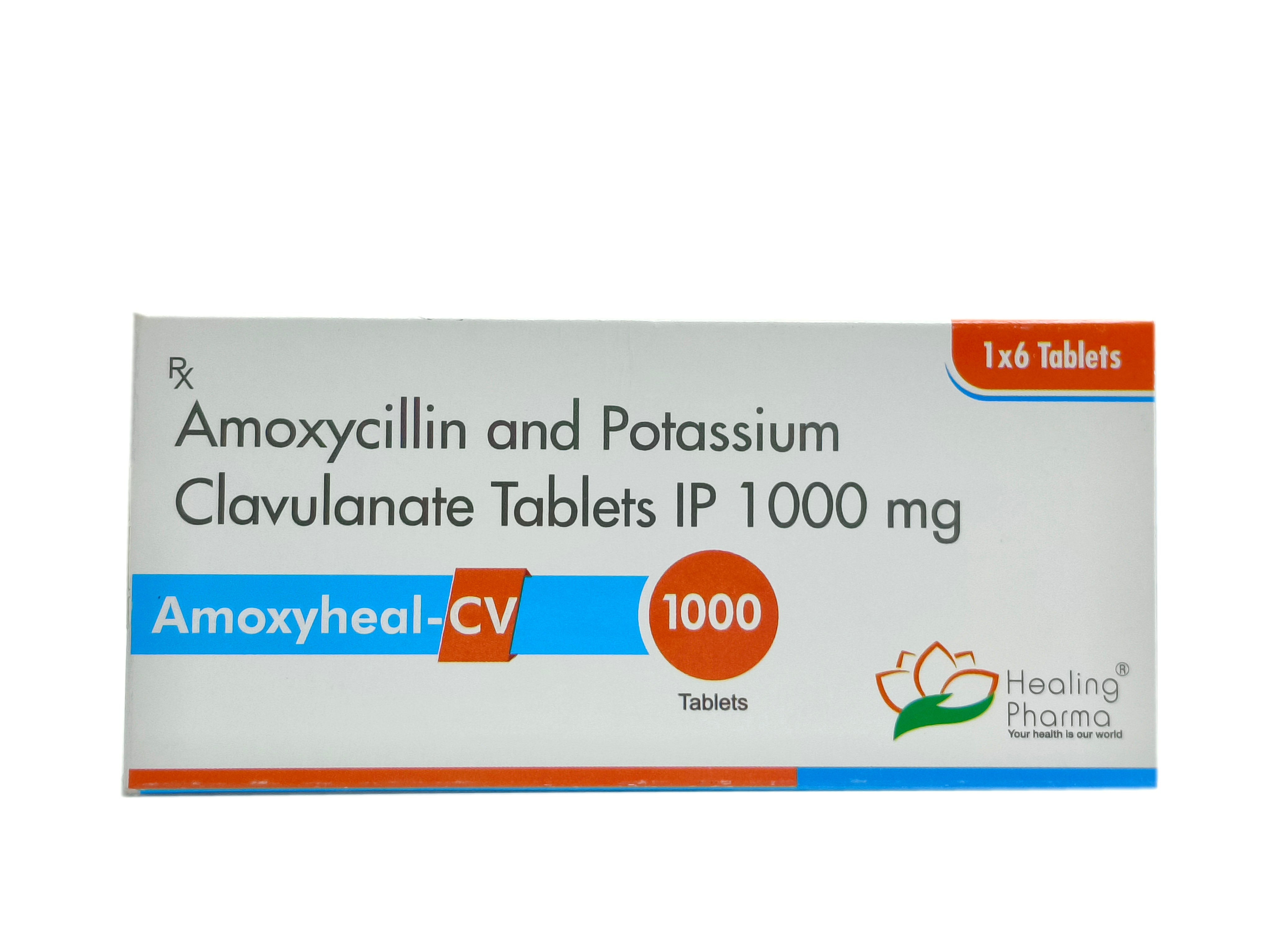 Amoxyheal CV 1000 (Amoxicillin and Clavulanic acid)