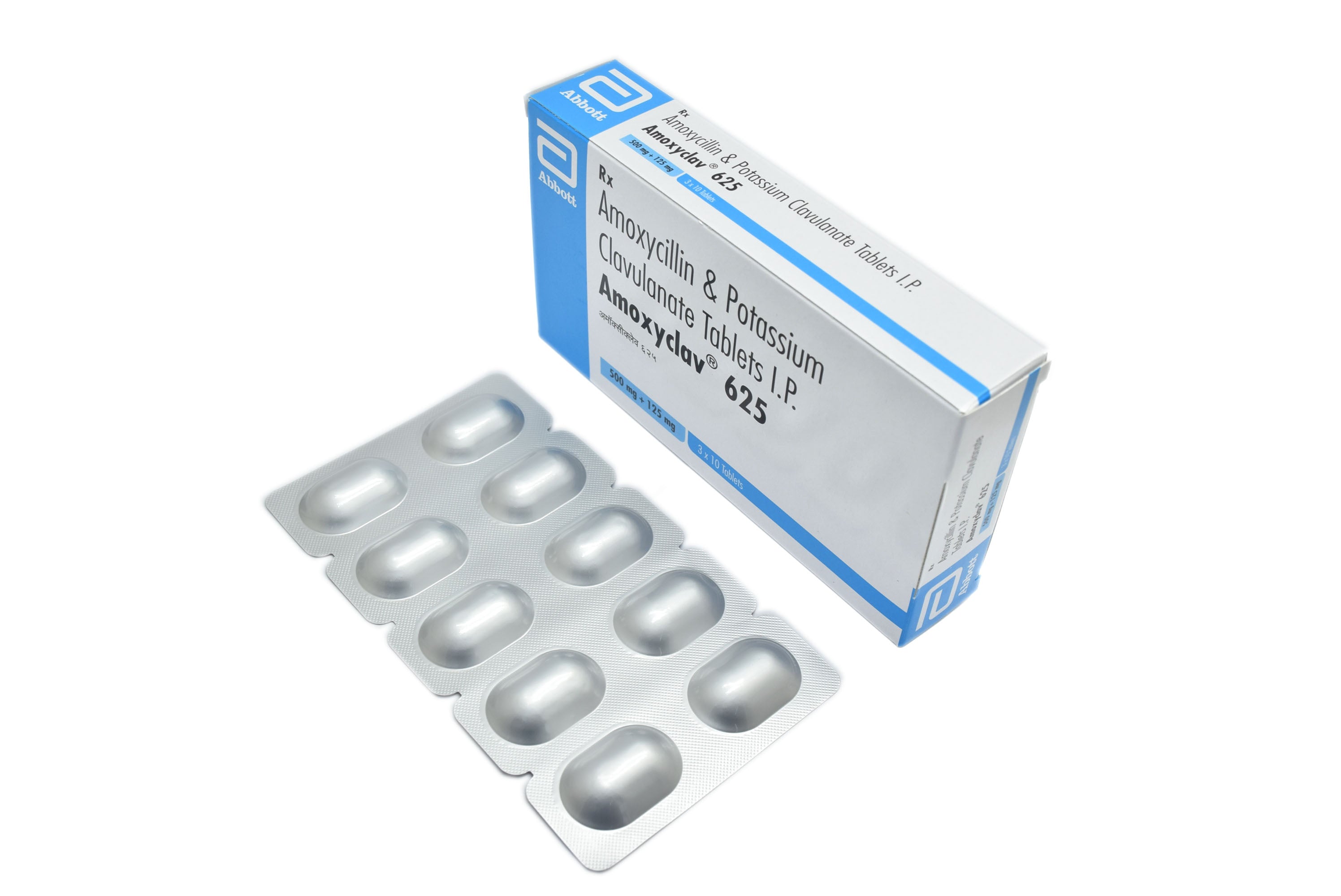 Amoxyclav 625 (Amoxicillin and Clavulanic acid)