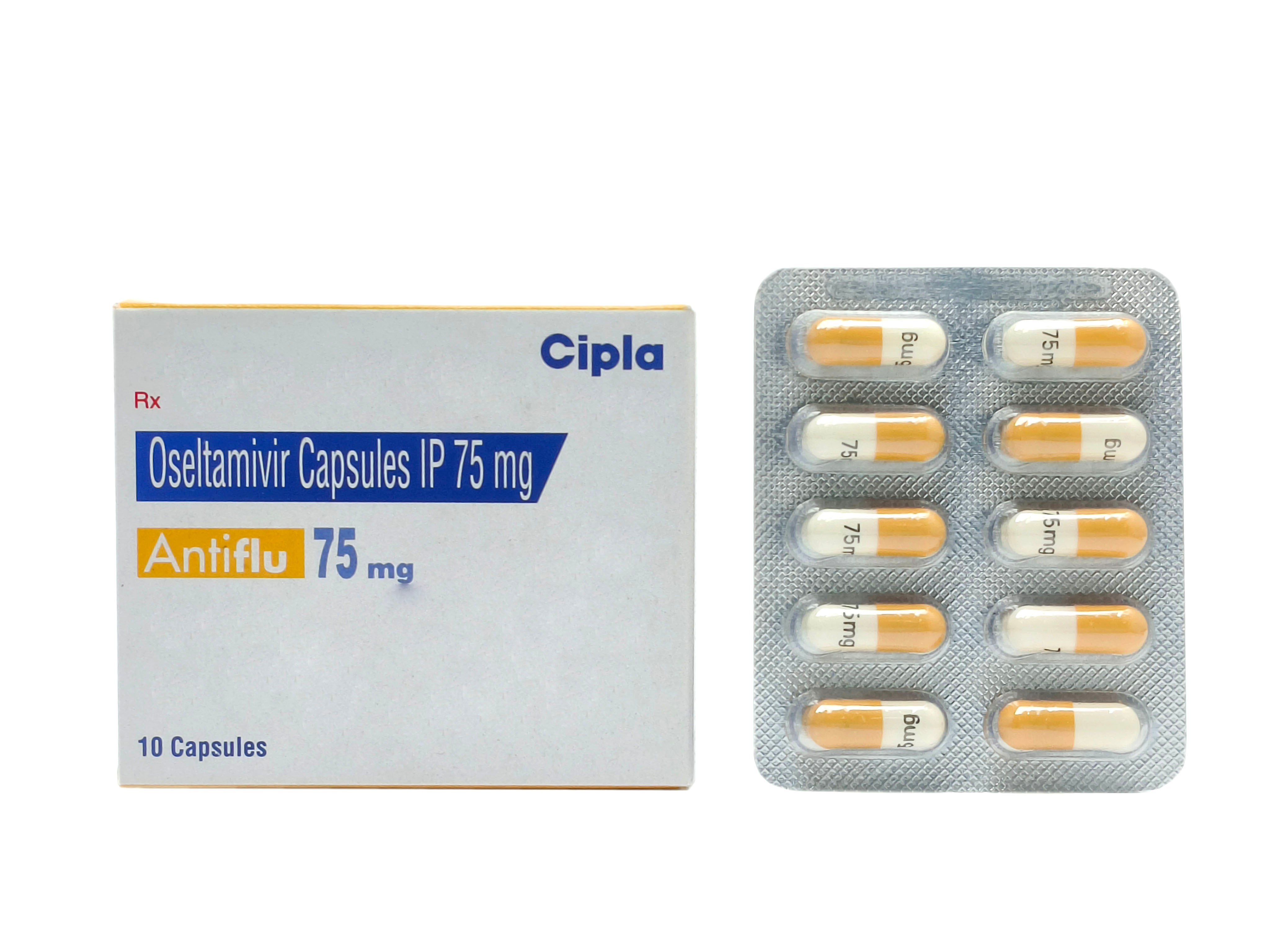 Antiflu 75 Capsules (Oseltamivir)