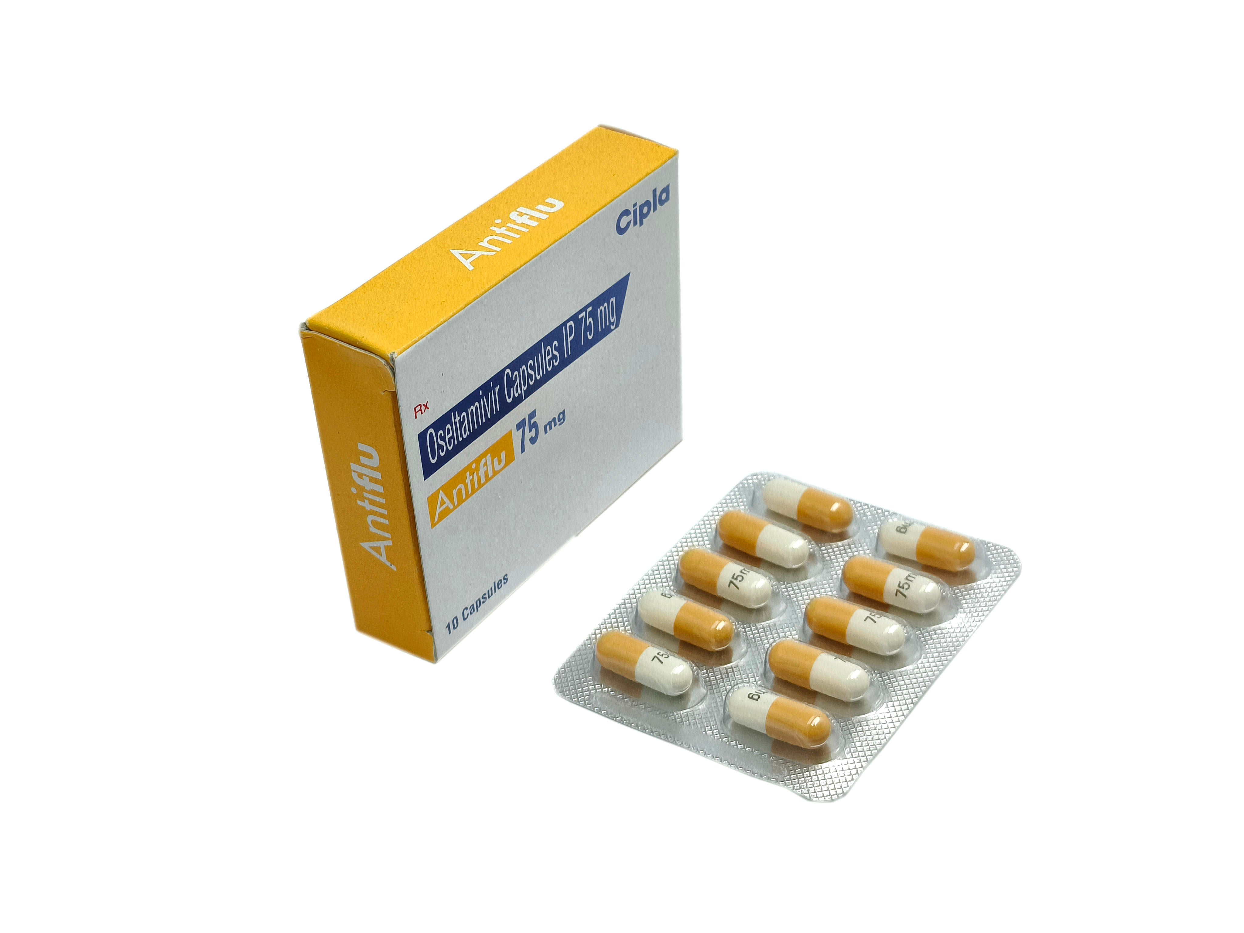 Antiflu 75 Capsules (Oseltamivir)