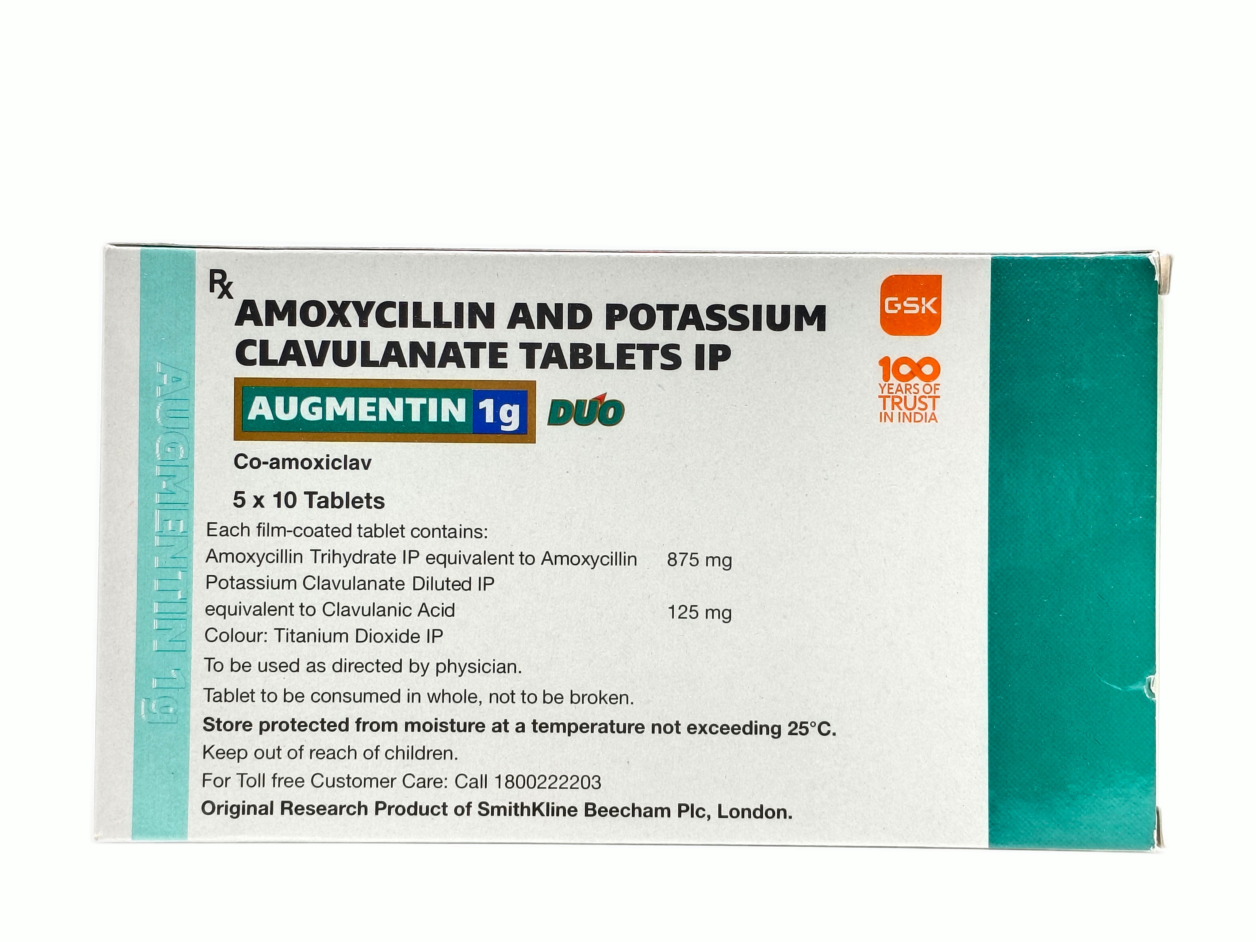 Augmentin 1 mg (DUO)