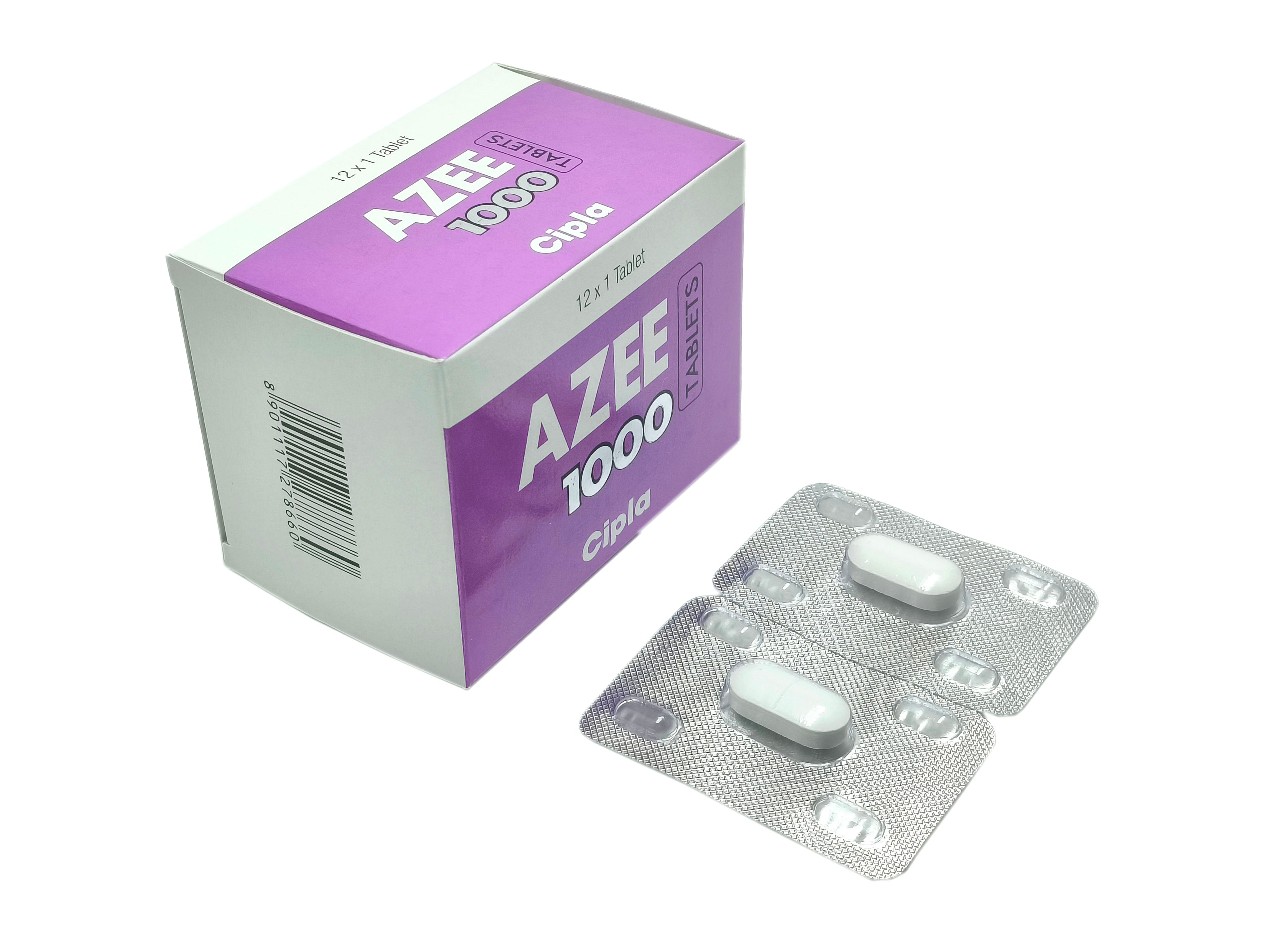 Azee 1000 Tablet (Azithromycin 1000mg)