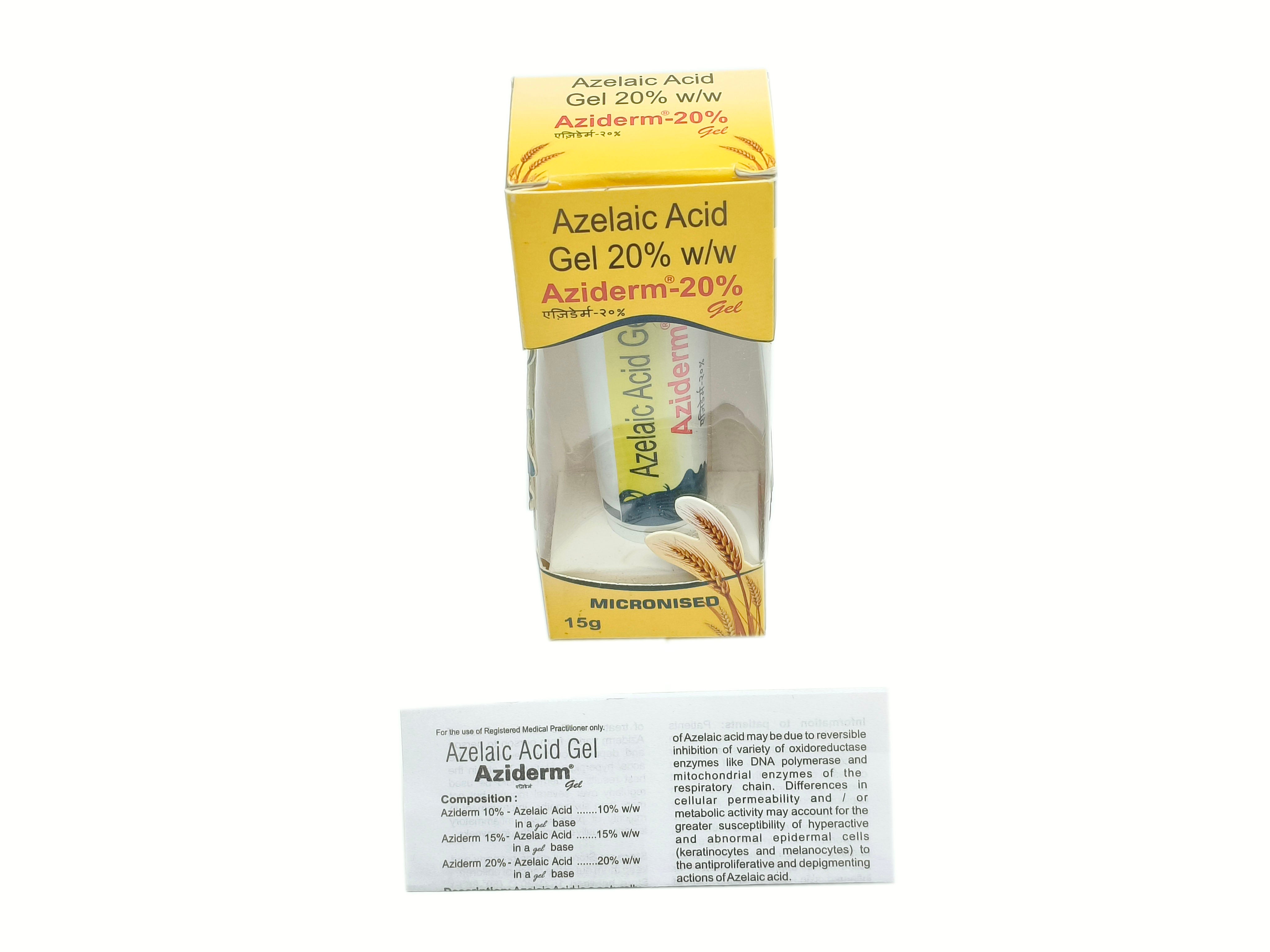 Aziderm (Azelaic Acid 20%)