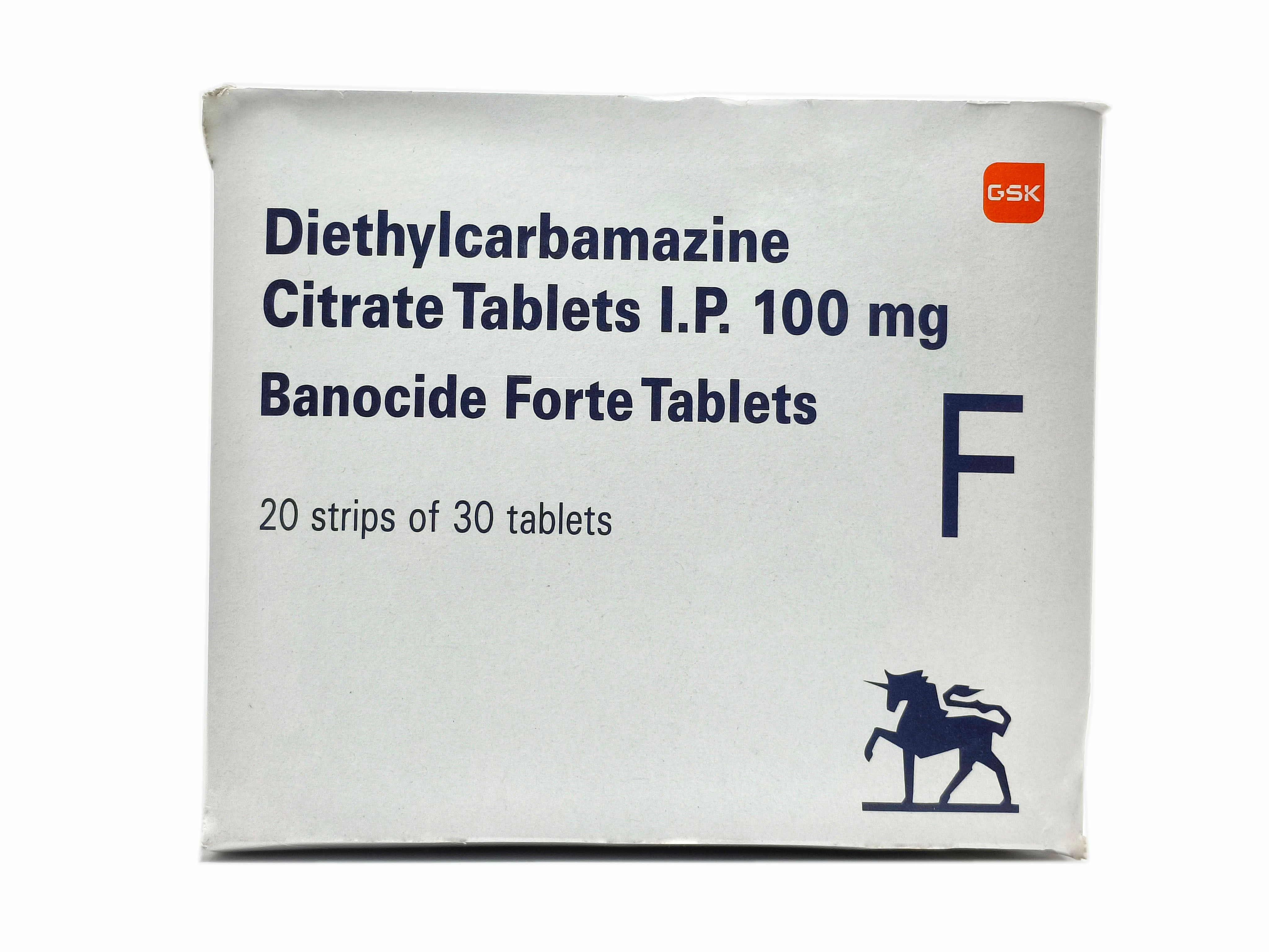 Banocide Tablet (Diethylcarbamazine)