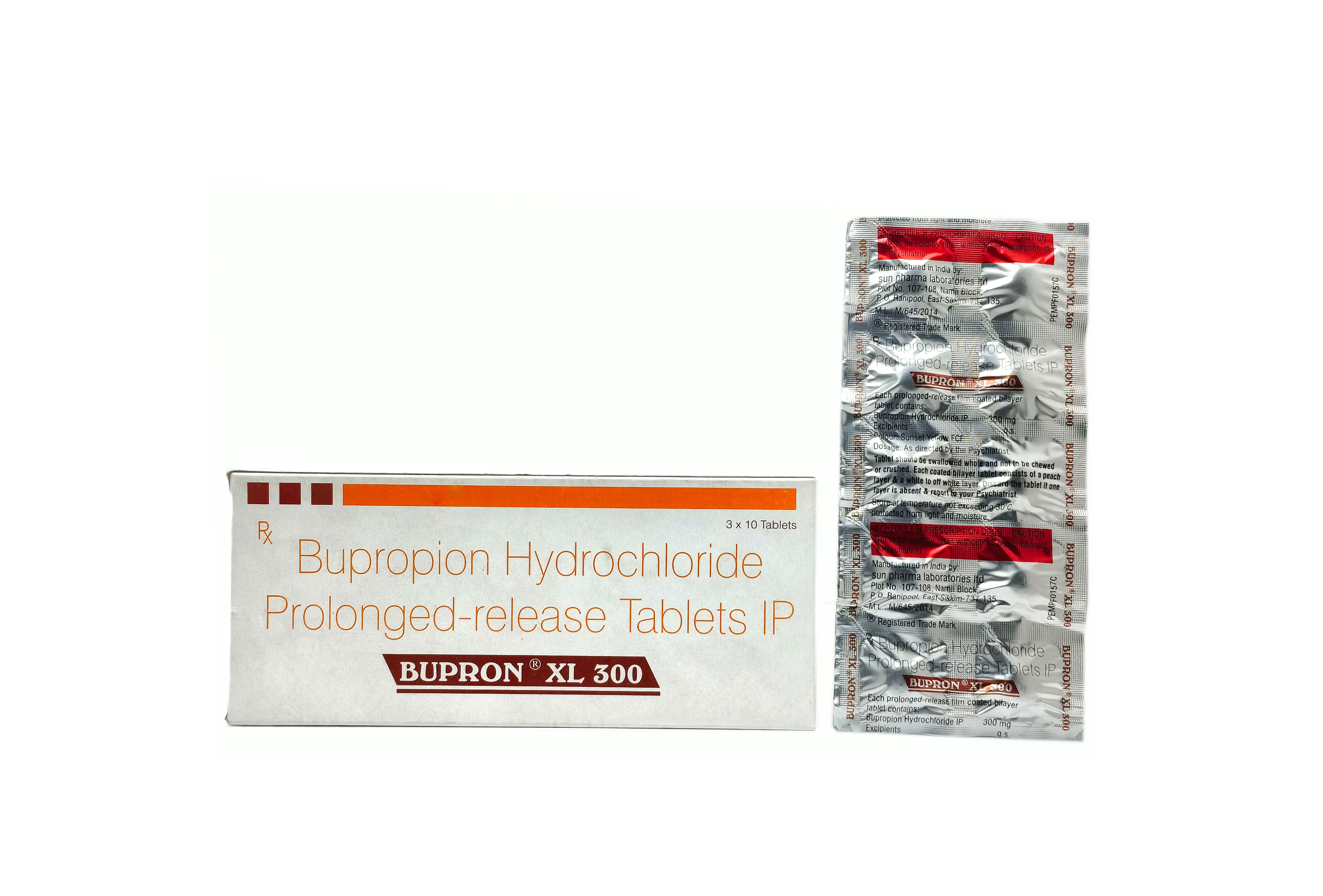 Bupron XL (Bupropion)- 10 Tabs