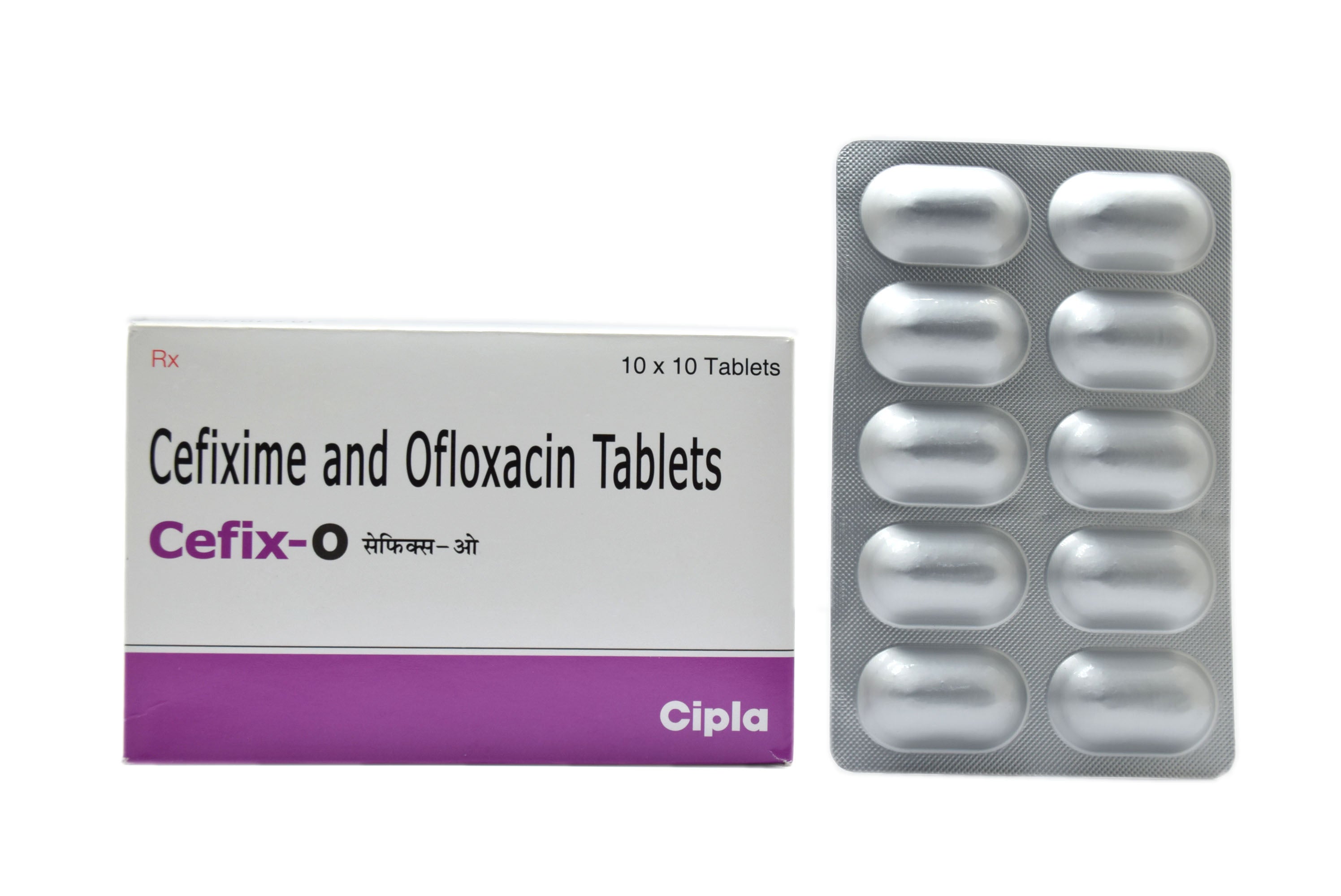 Cefix-O Tablet (Cefixime 200mg + Ofloxacin 200mg)