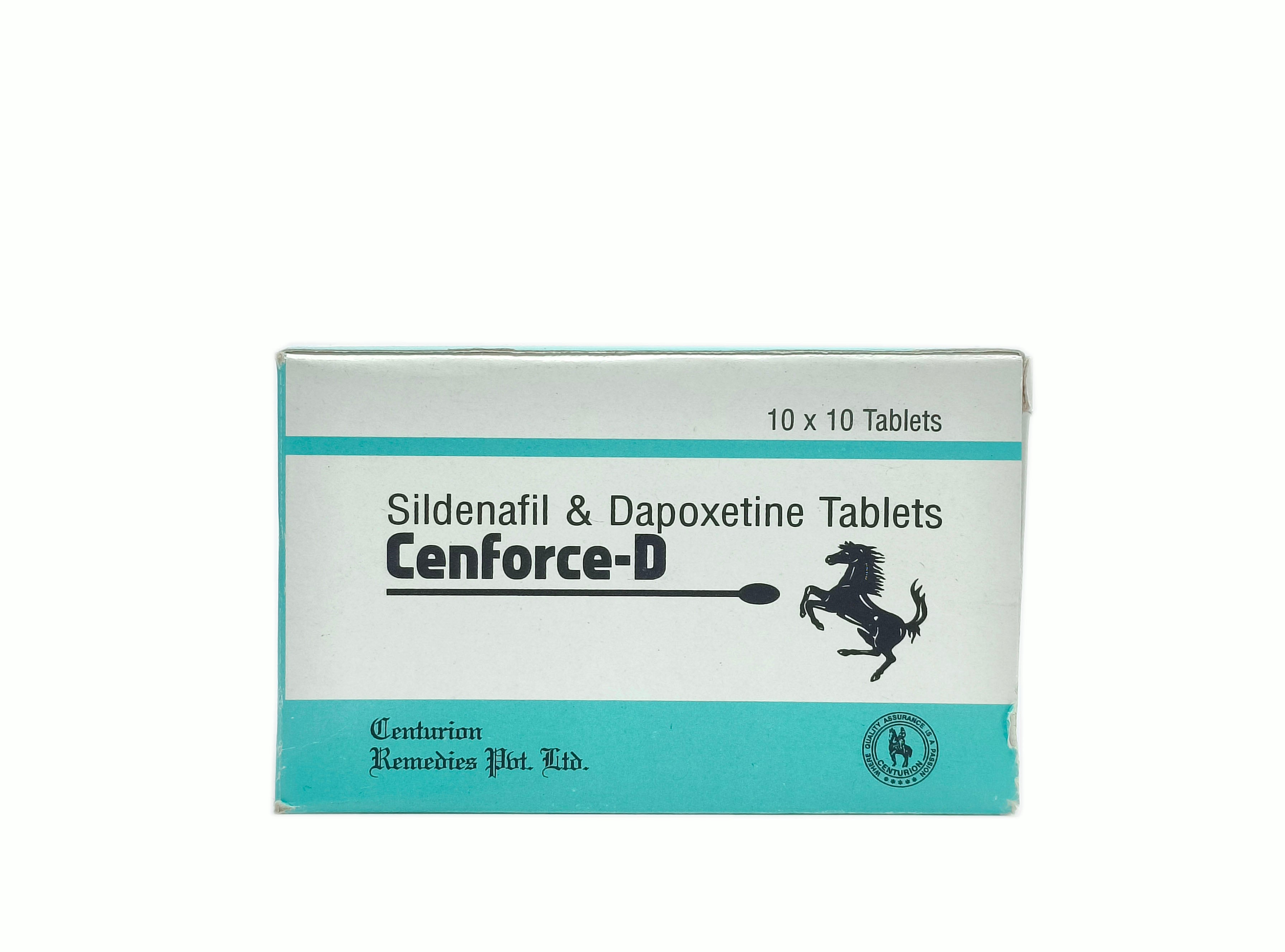 Cenforce D (Sildenafil Citrate 100mg + Dapoxetine 60mg)