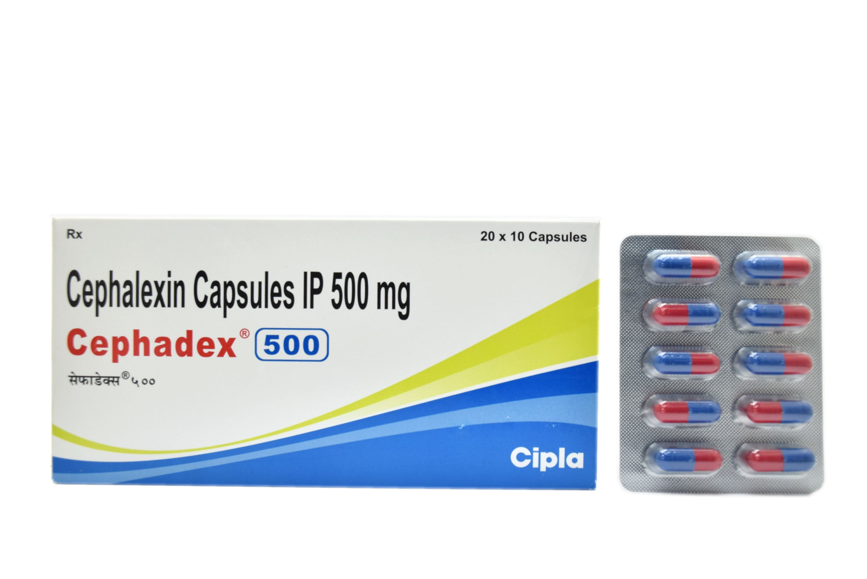 Cephadex 500 Capsules (Cephalexin 500mg)
