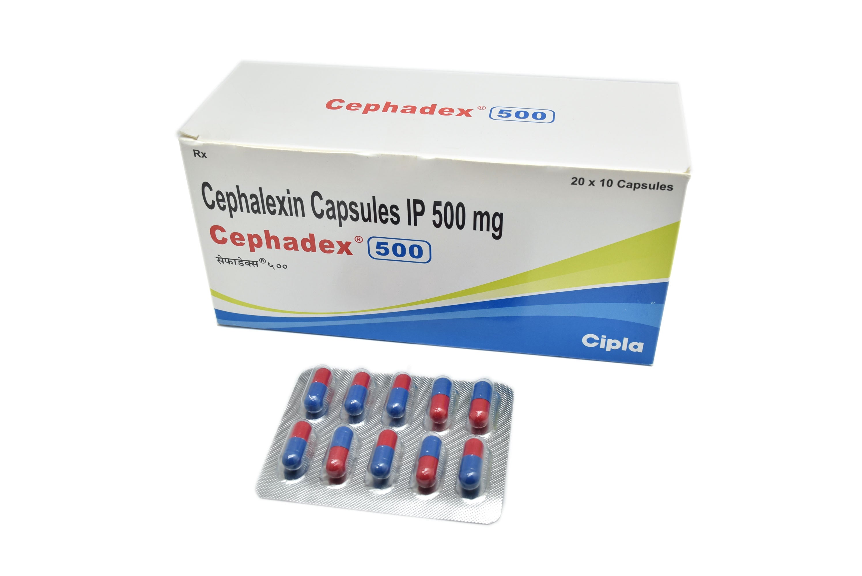 Cephadex 500 Capsules (Cephalexin 500mg)
