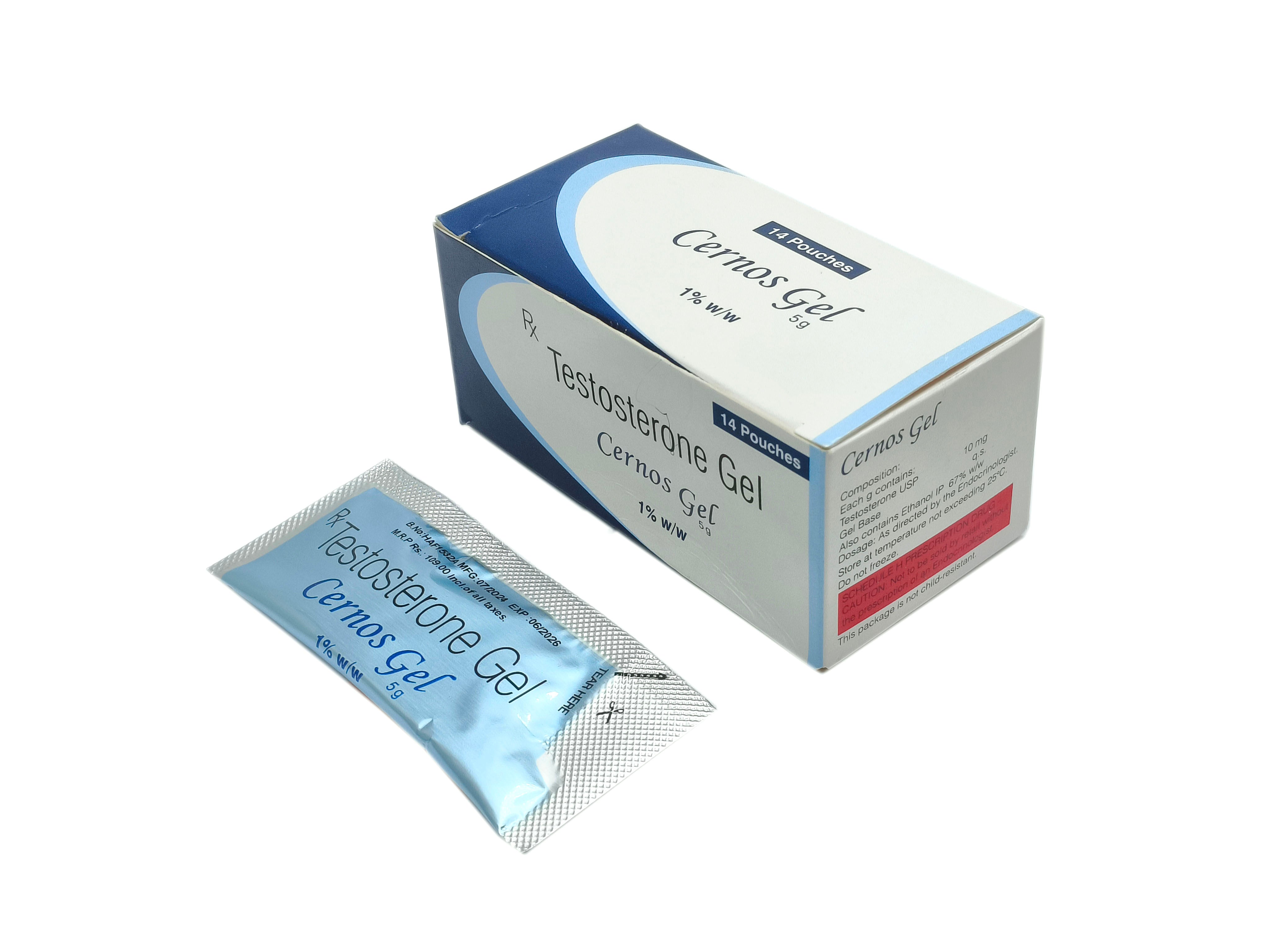 Cernos Gel (Testosterone 1%)