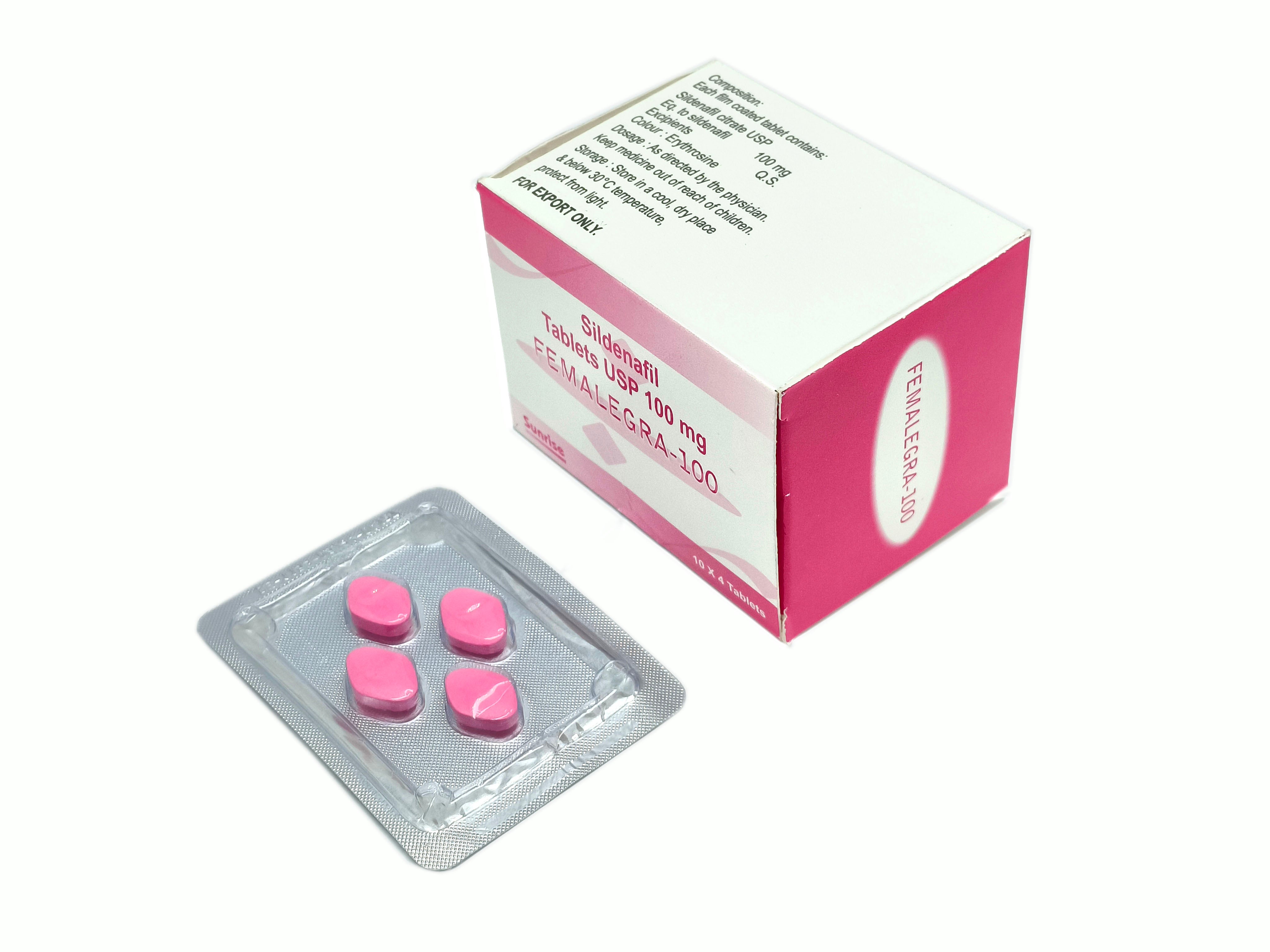Femalegra 100 (Sildenafil Citrate 100mg)
