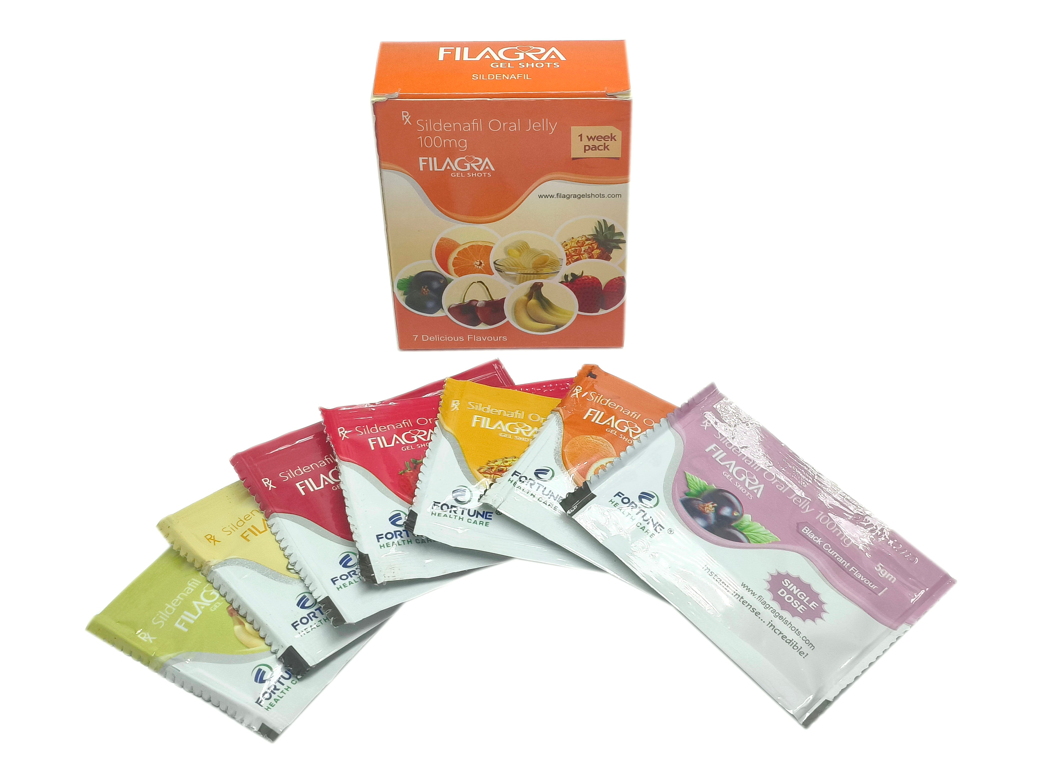 Filagra Oral Jelly (Sildenafil Citrate 100mg)