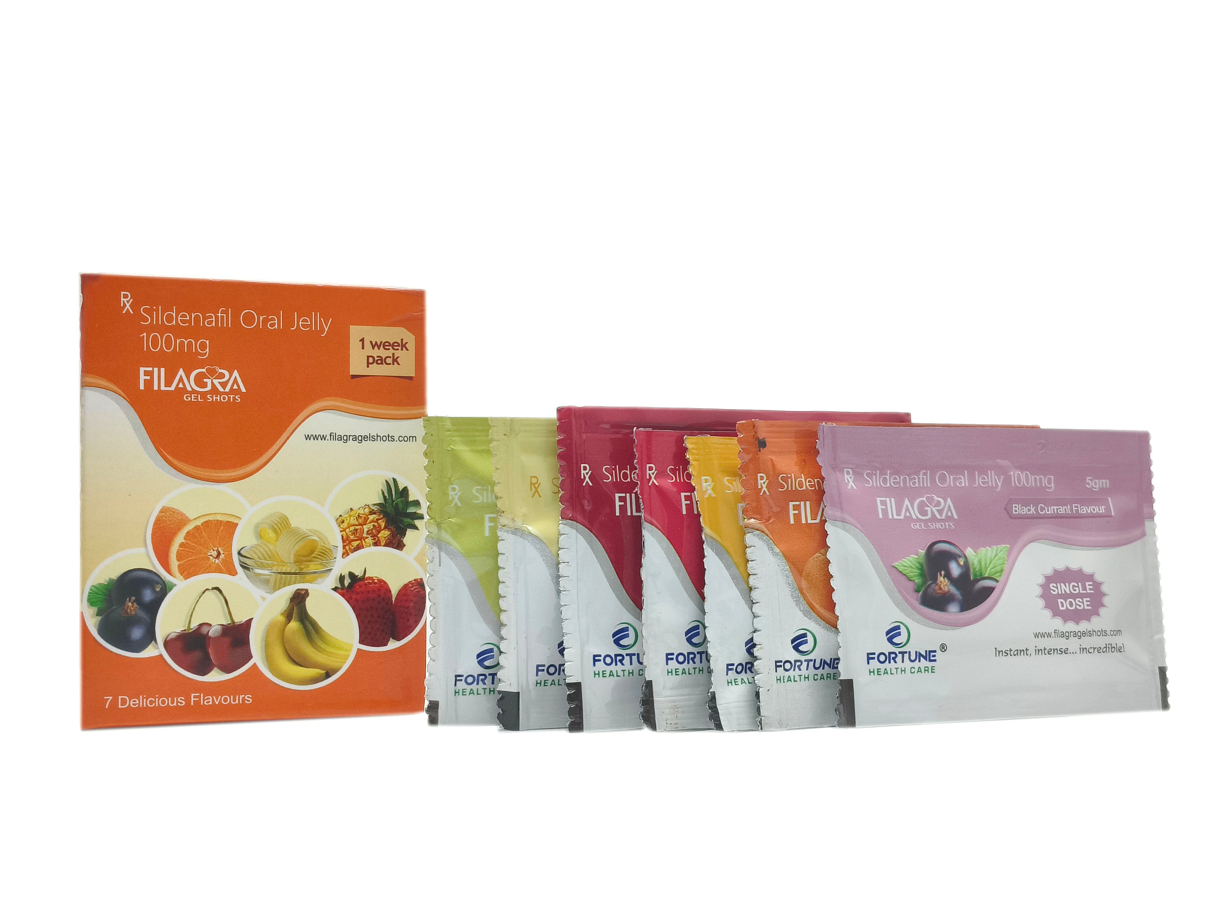 Filagra Oral Jelly (Sildenafil Citrate 100mg)