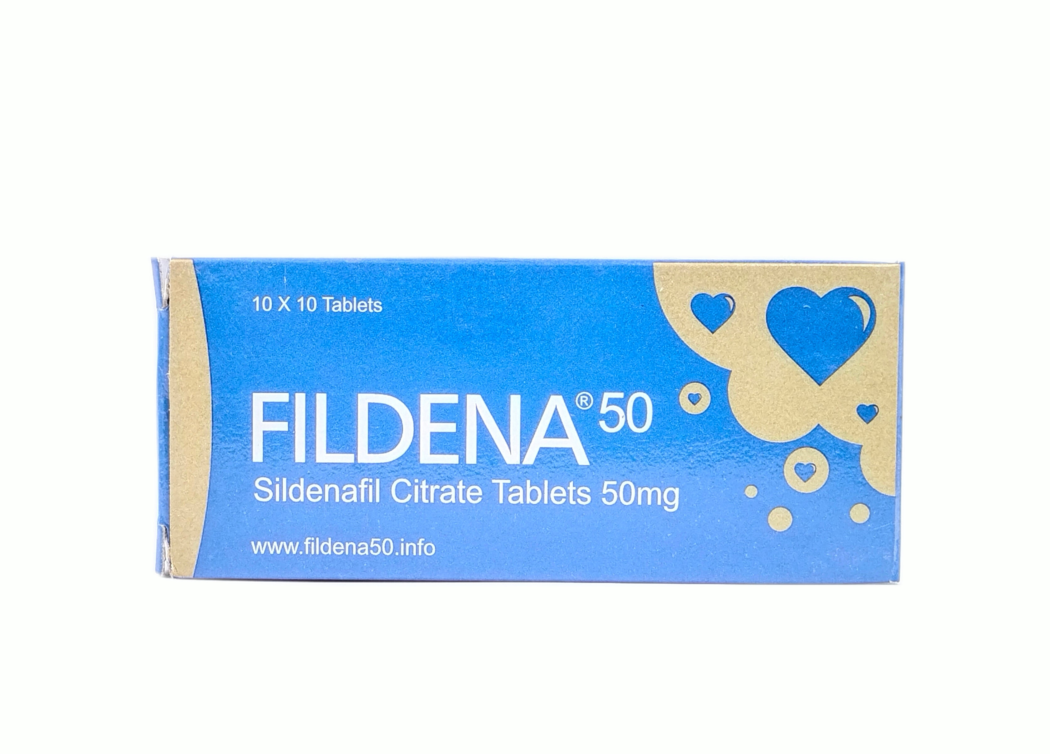 Fildena 50 (Sildenafil Citrate 50mg)