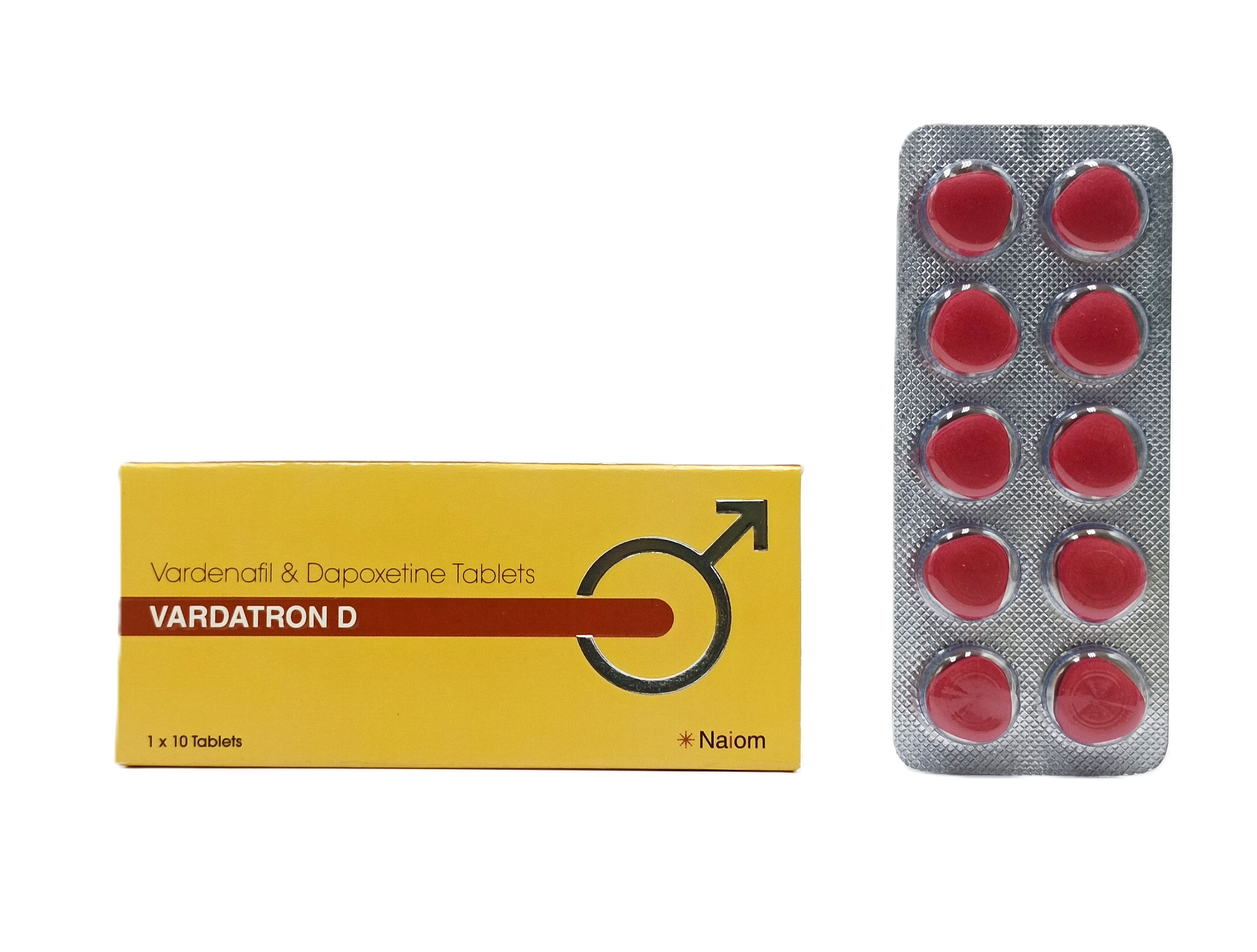 Vardetron D (Vardenafil 20mg + Dapoxetine 60mg)