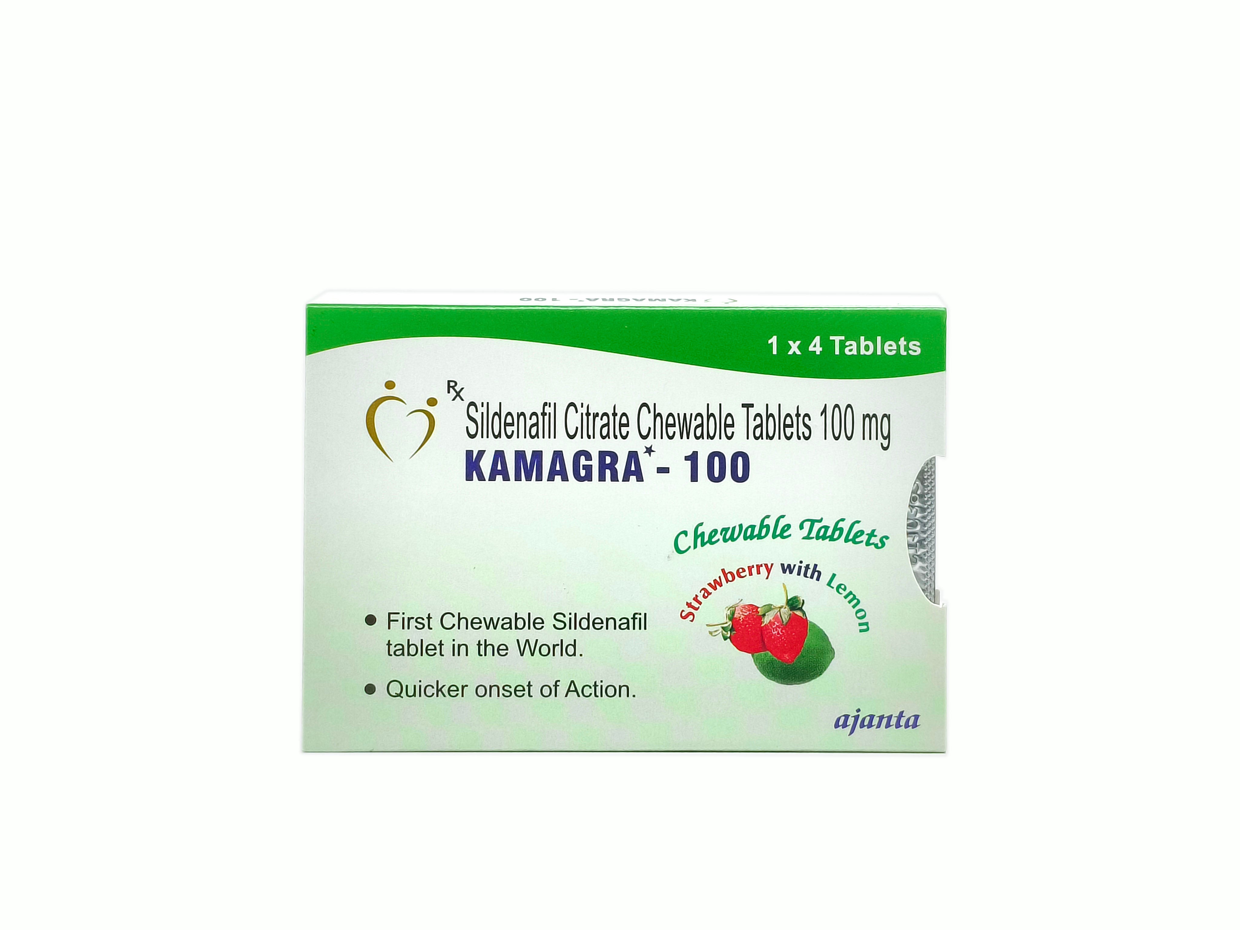 Kamagra Polo Chewable (Sildenafil Citrate 100mg)