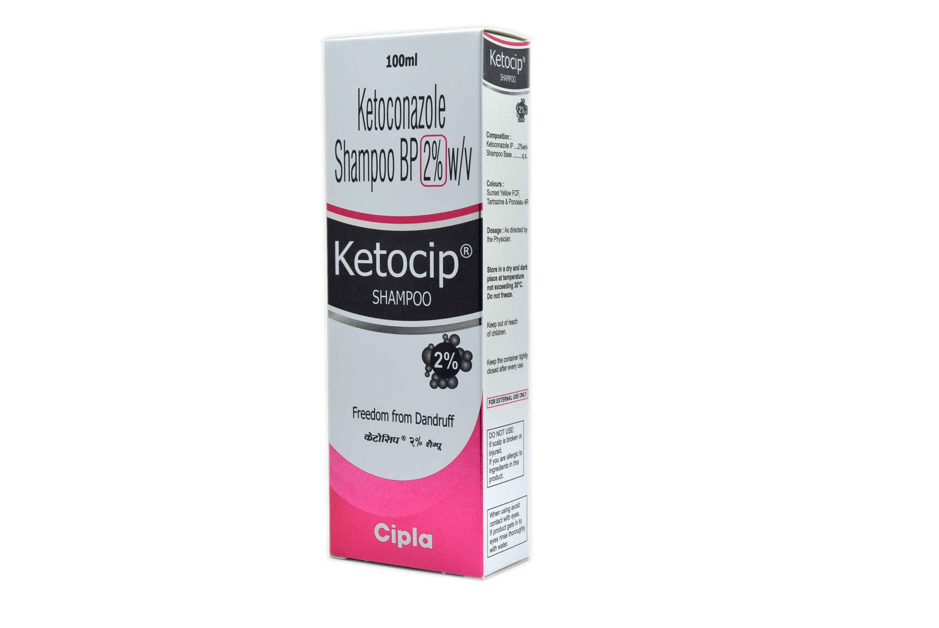 Ketocip Shampoo (Ketoconazole)