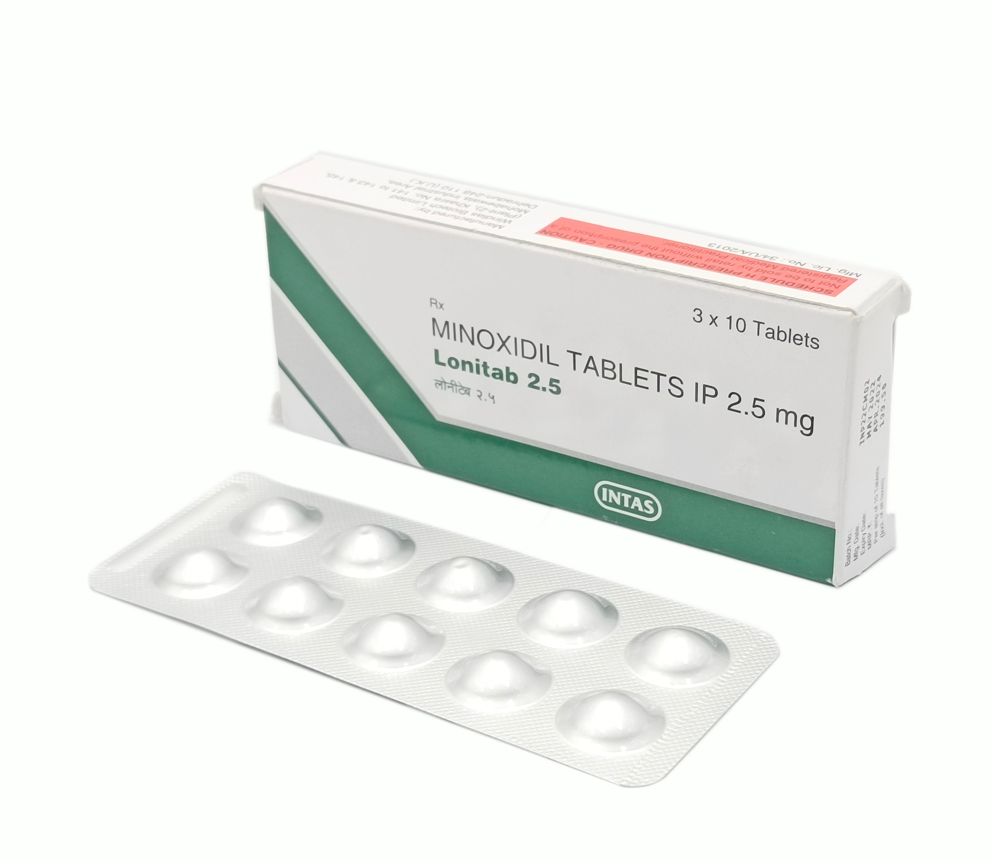 Lonitab Tablet (Minoxidil)
