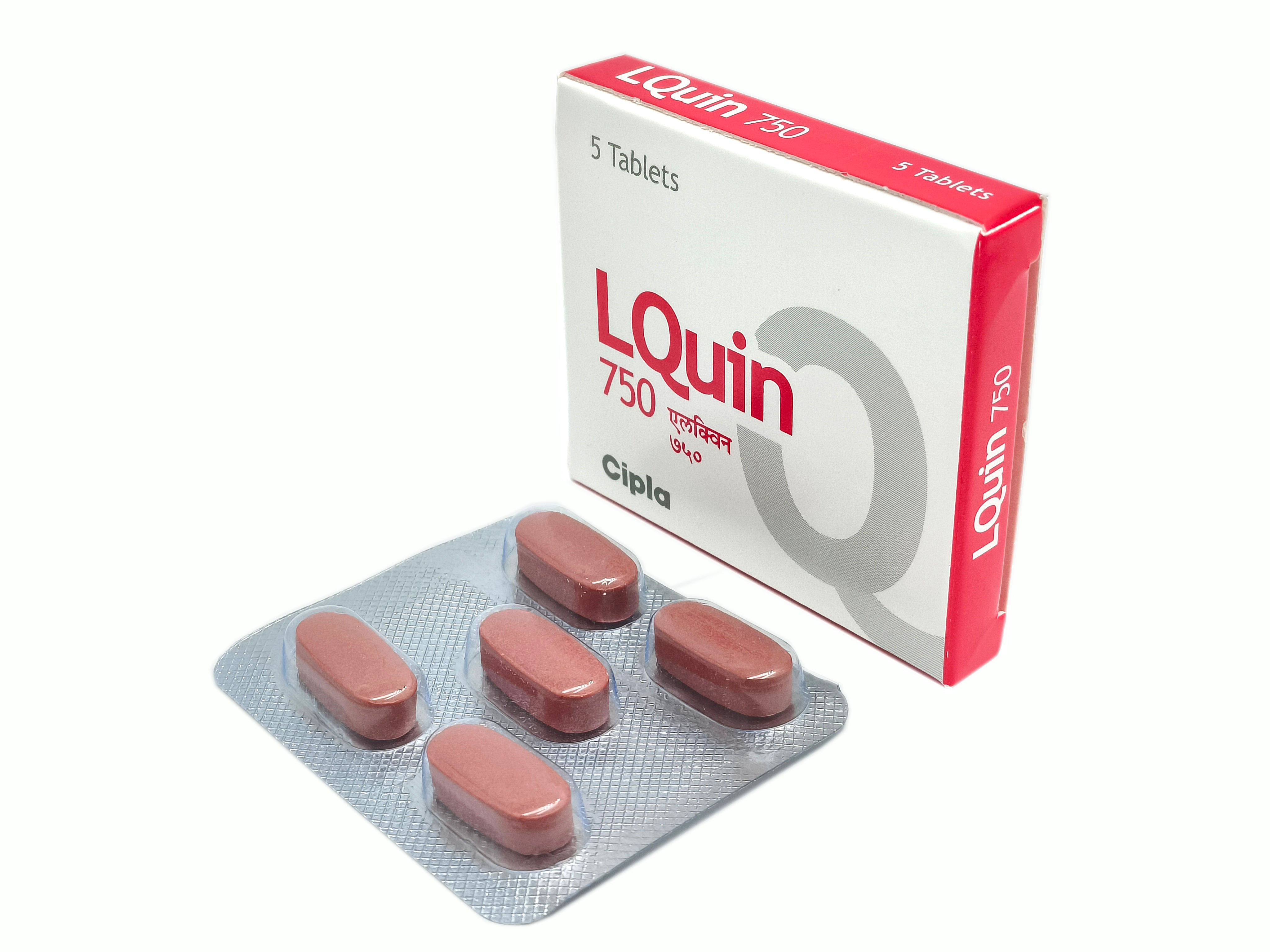LQuin Levofloxacin Antibiotic Tablets