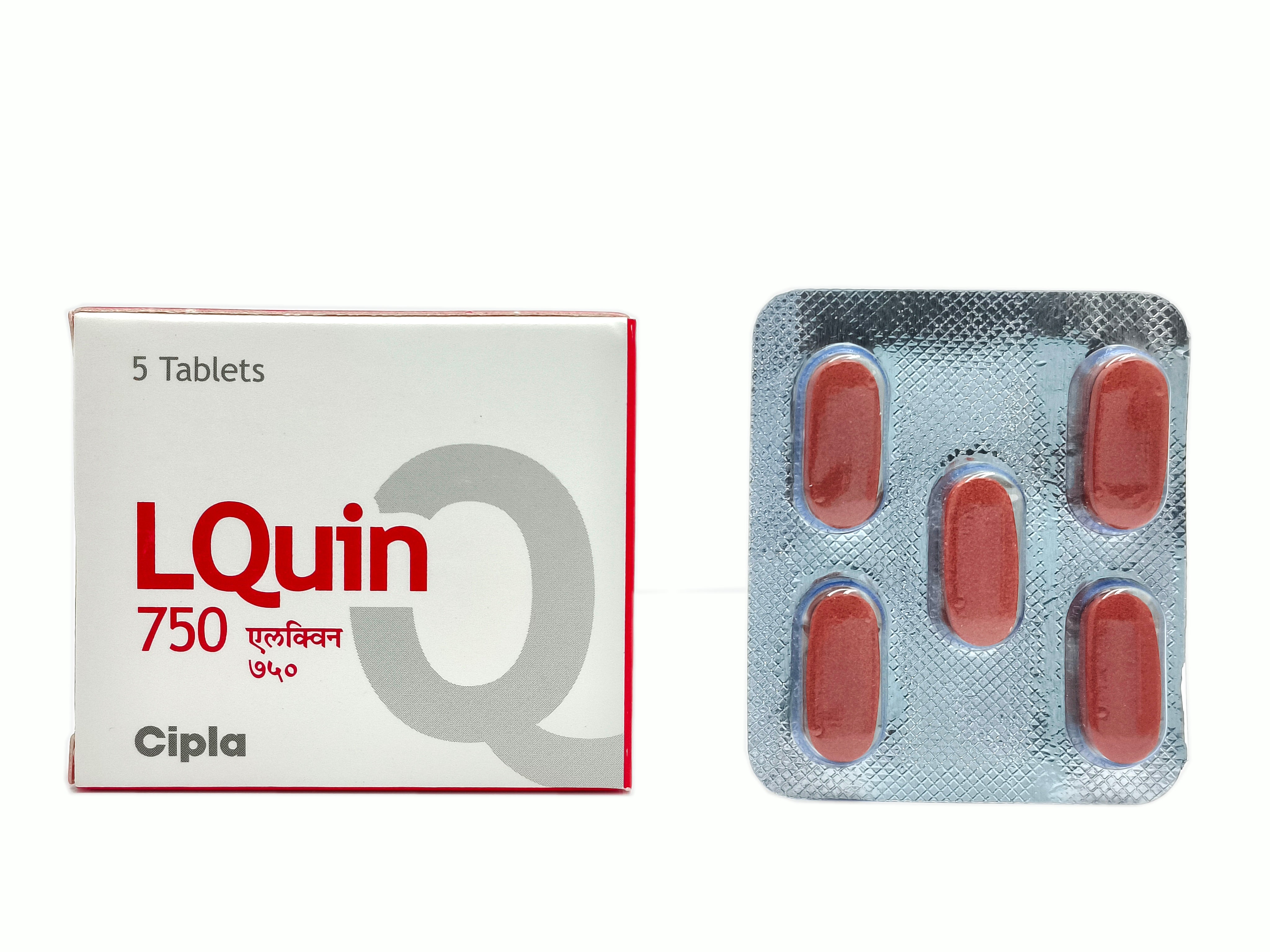 LQuin Levofloxacin Antibiotic Tablets