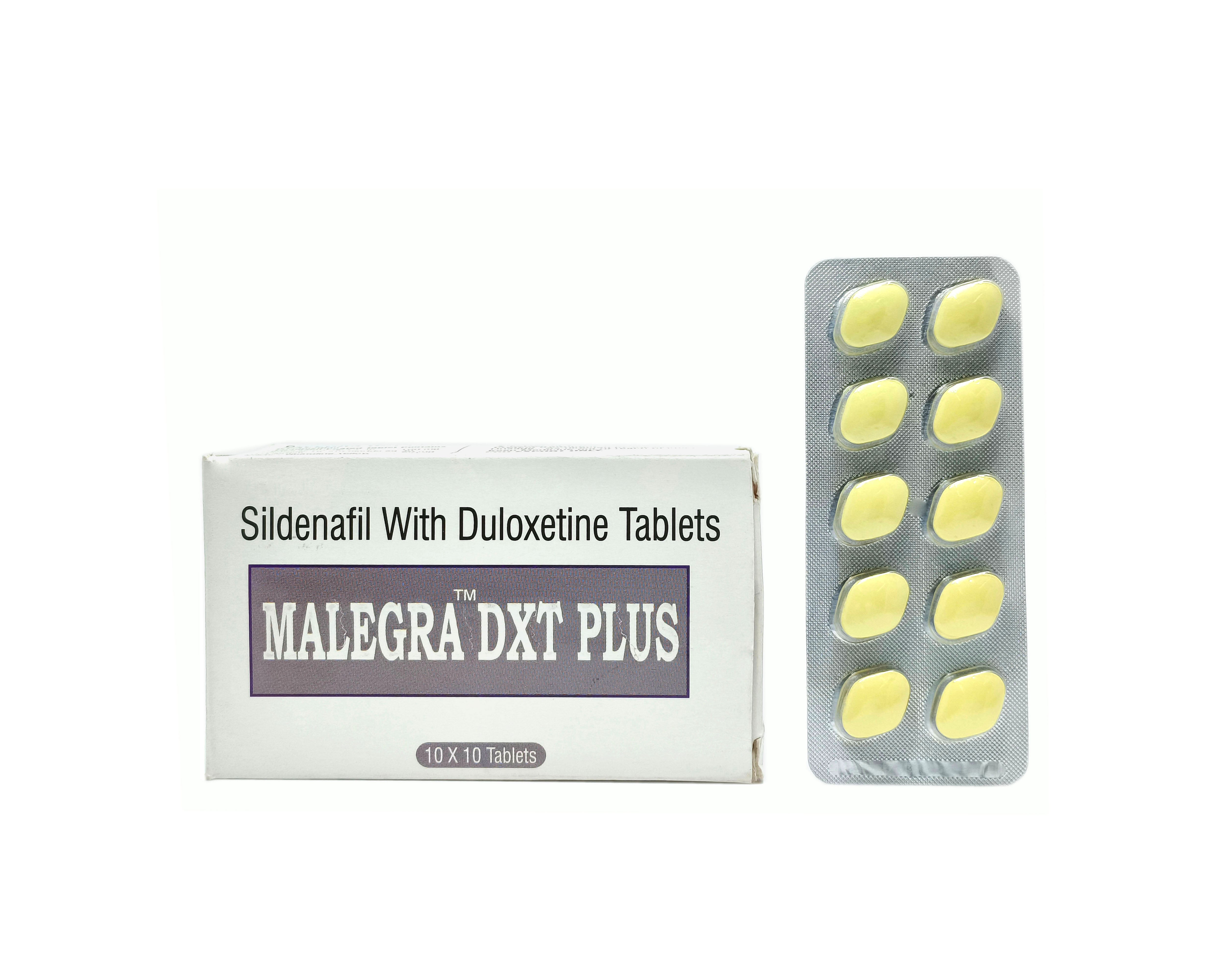 Malegra DXT Plus (Sildenafil Citrate 100mg + Duloxetine 60mg)