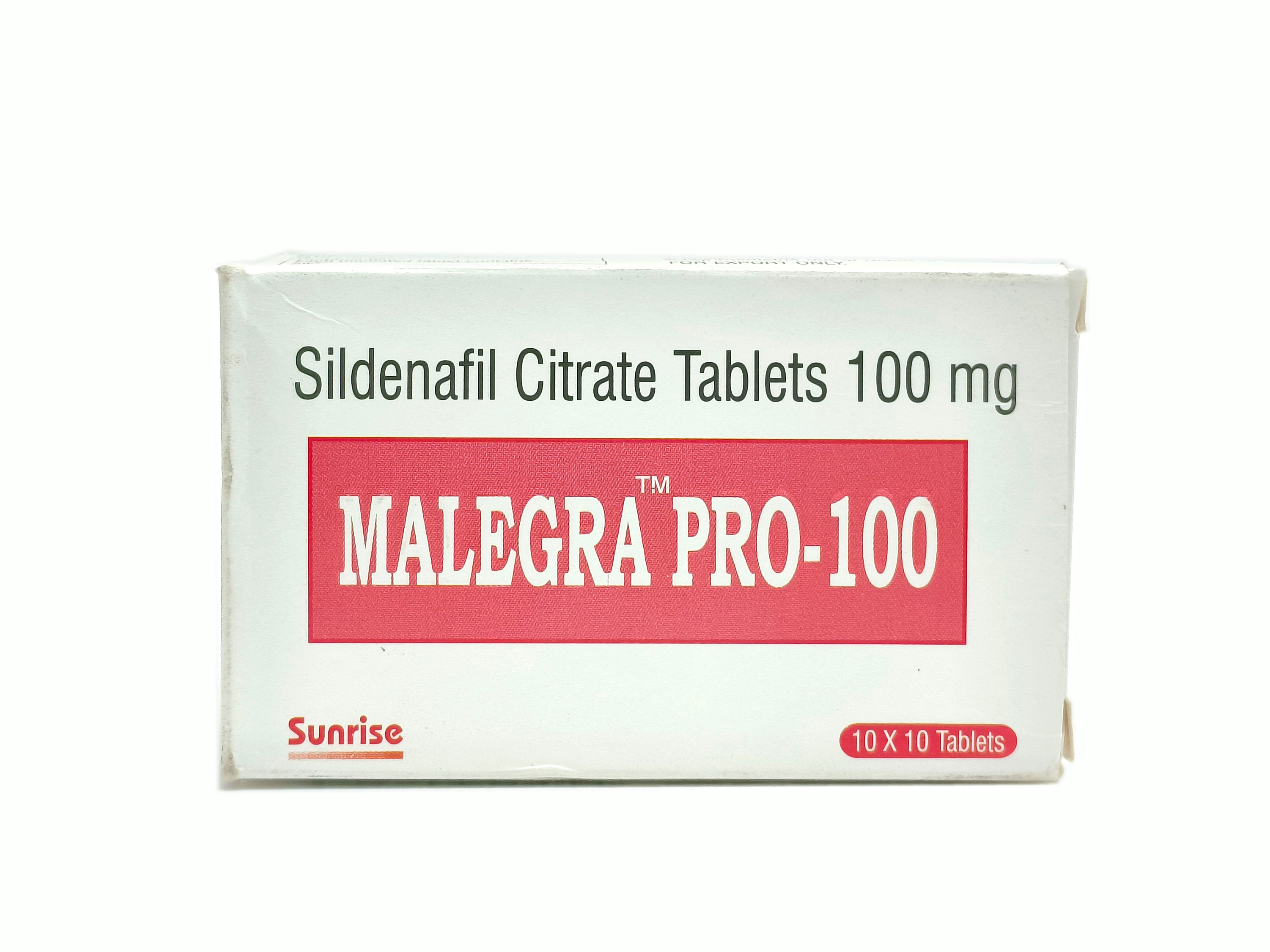 Malegra Pro (Sildenafil Citrate 100mg)