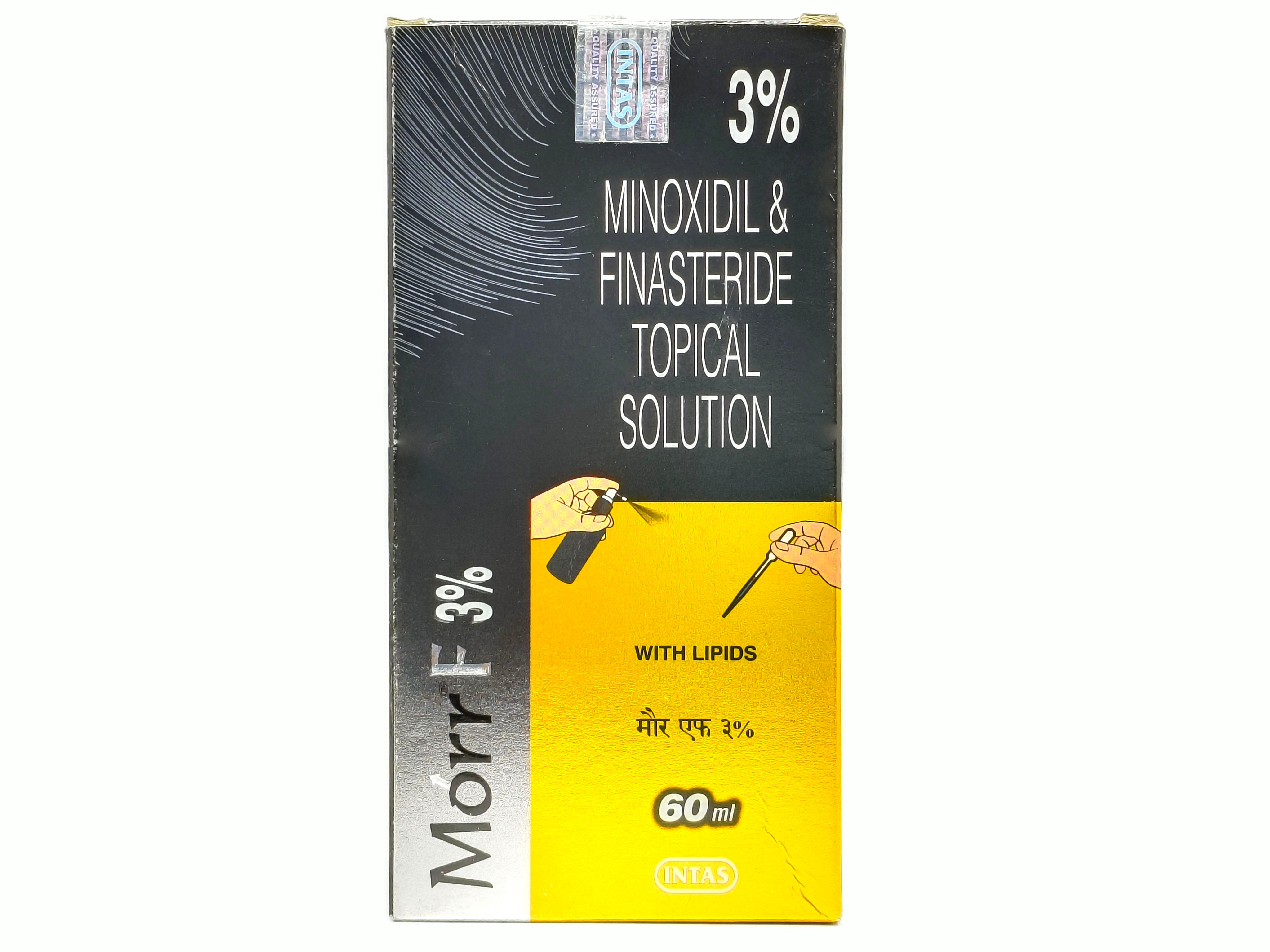 Morr F Solution (Minoxidil+ Finasteride)