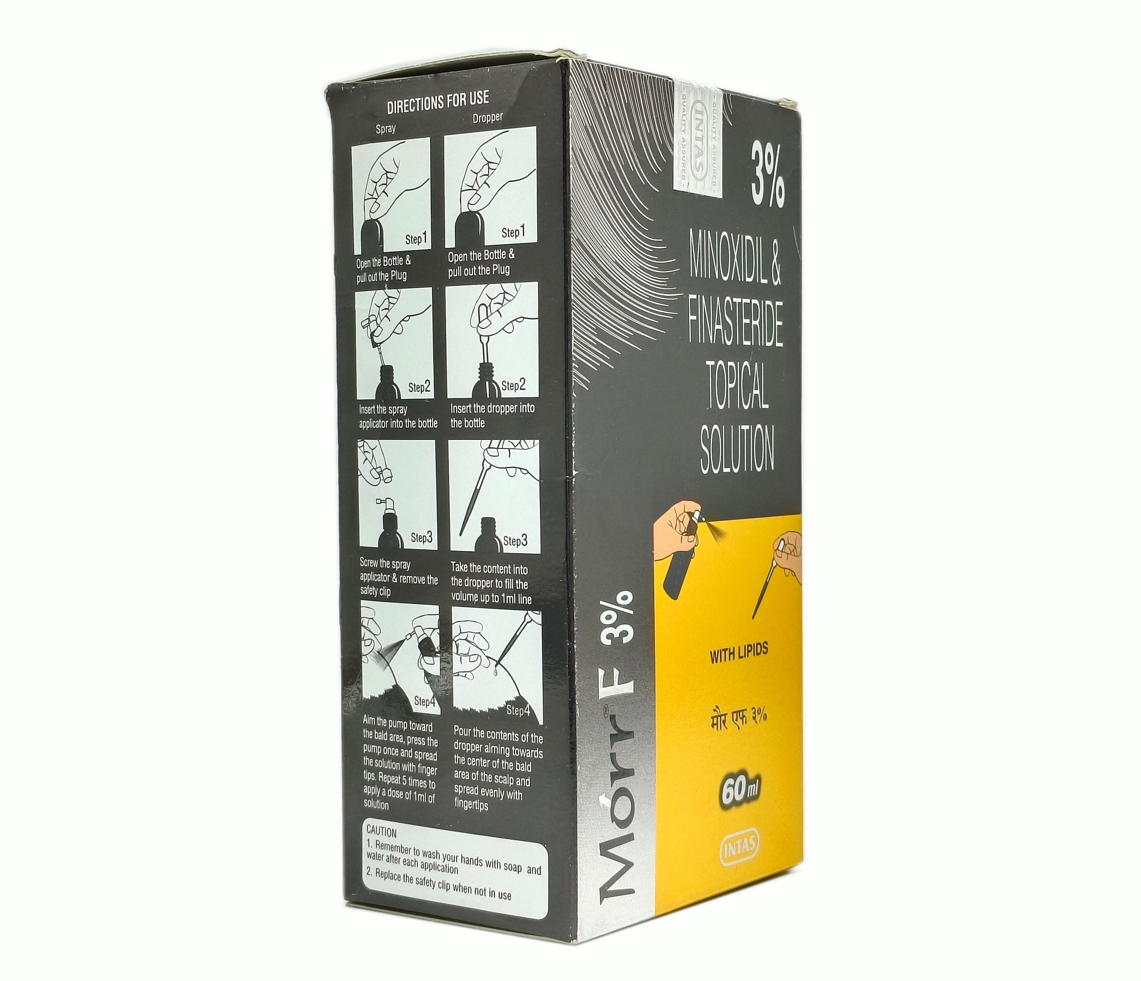 Morr F Solution (Minoxidil+ Finasteride)