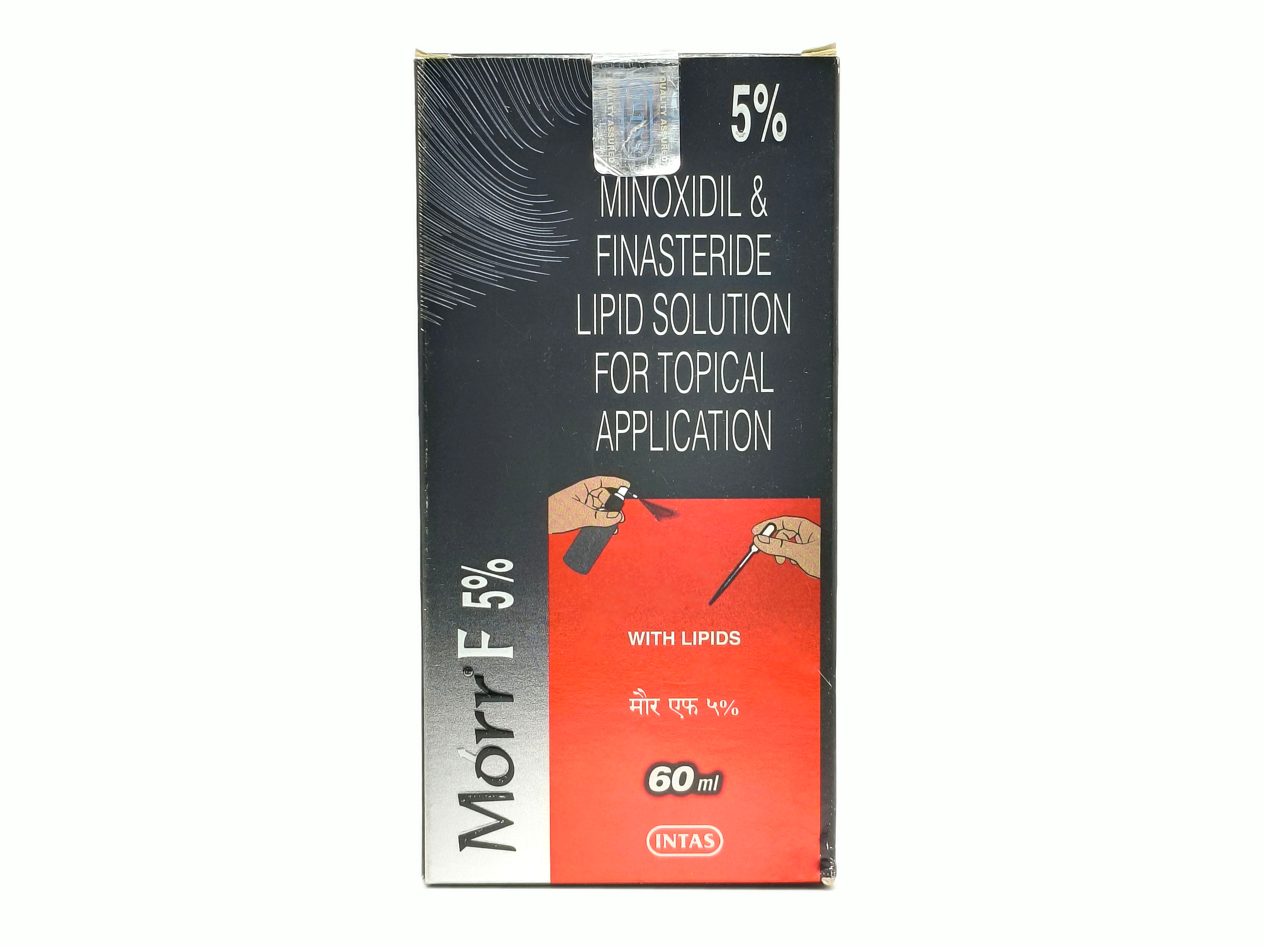 Morr F Solution (Minoxidil+ Finasteride)