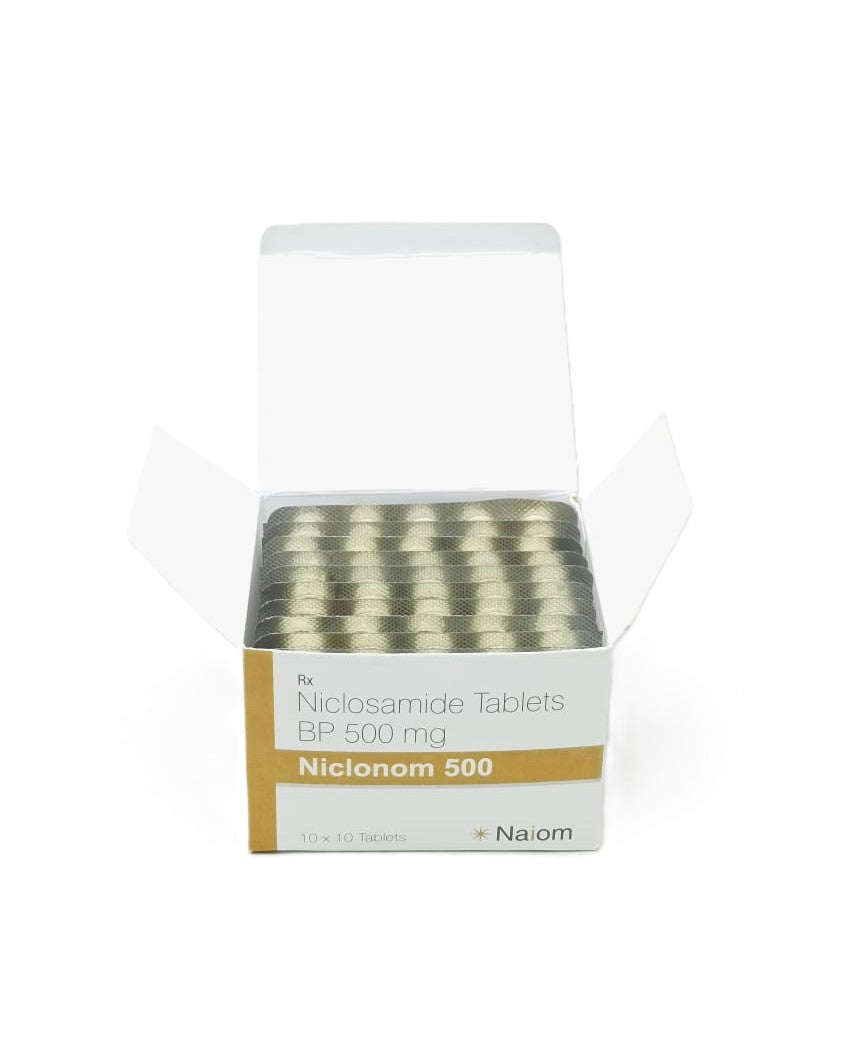 Niclonom 500 Tablet (Niclosamide 500mg)