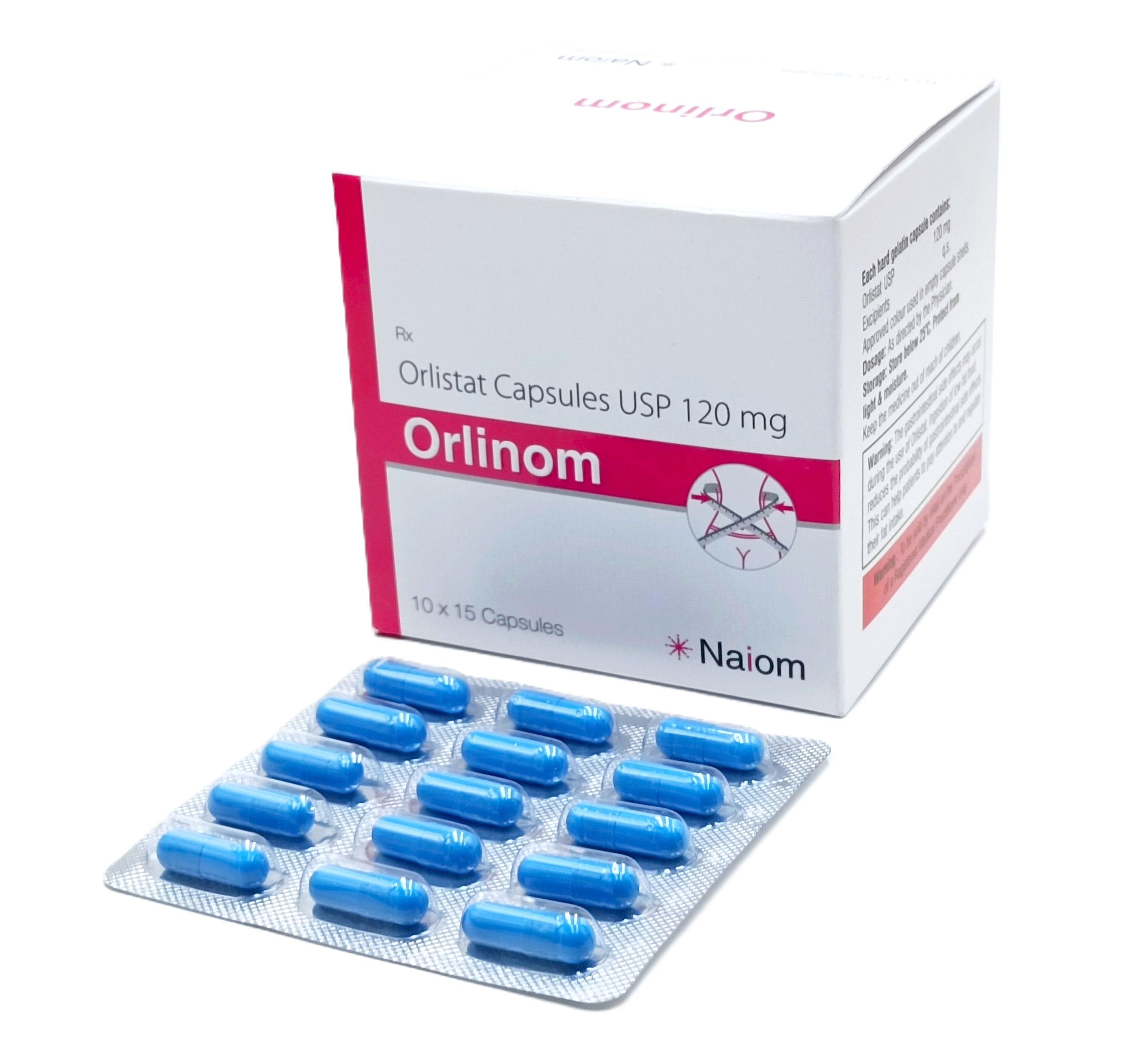 Orlinom 120 (Orlisitat Capsule 120mg)