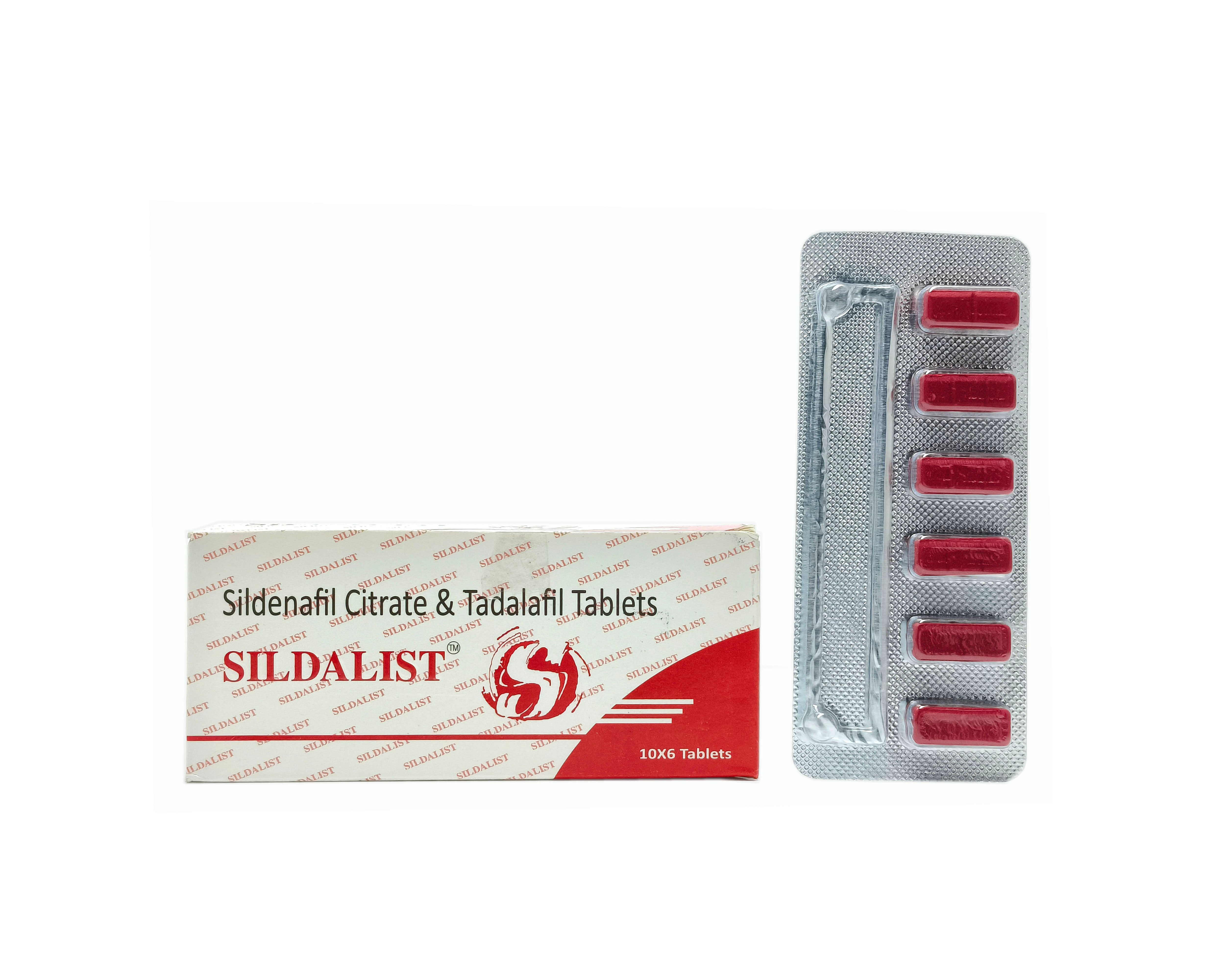 Sildalist (Sildenafil 100mg + Tadalafil 20mg)