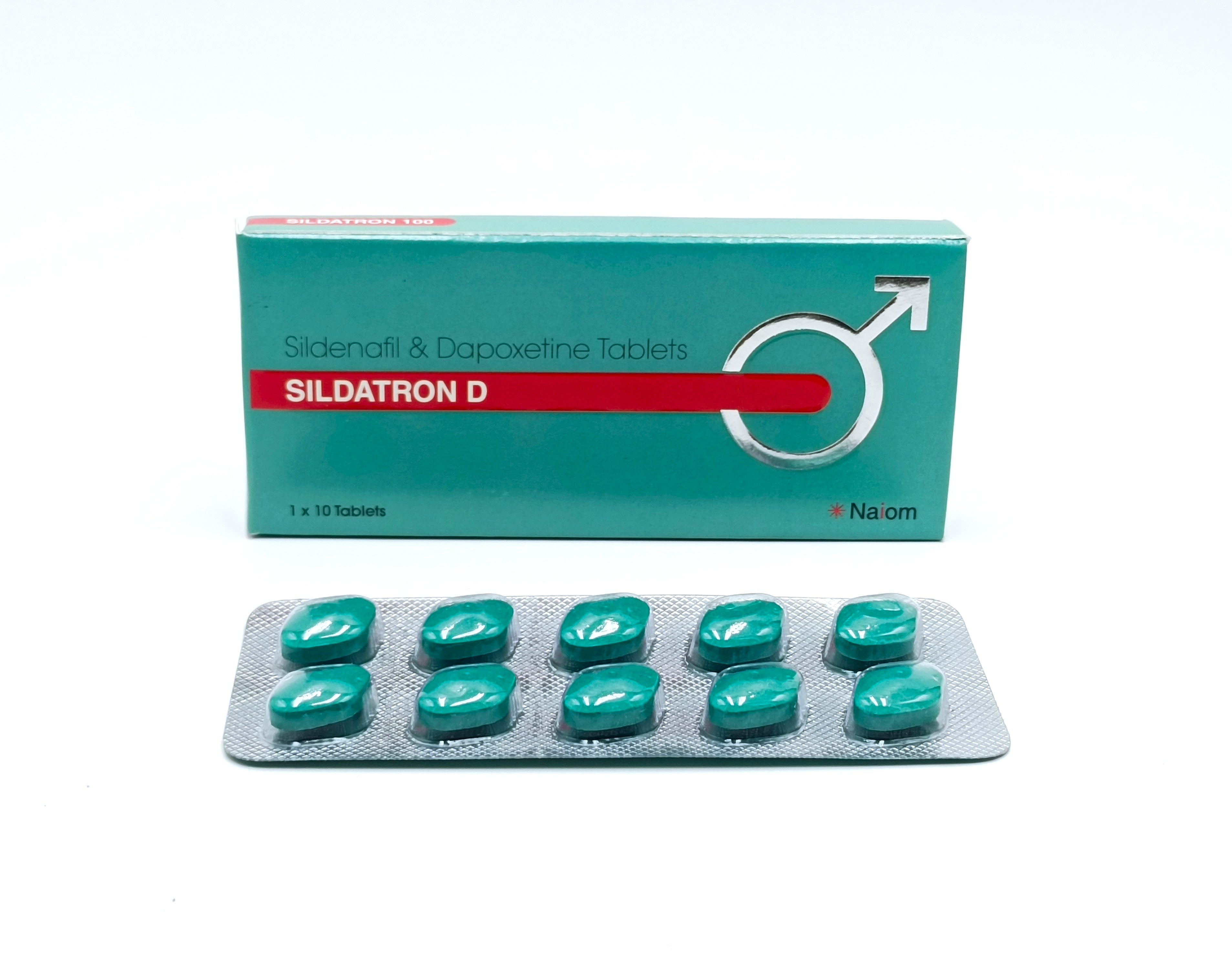 Sildatron D (Sildenafil 100mg + Dapoxetiene 60mg)