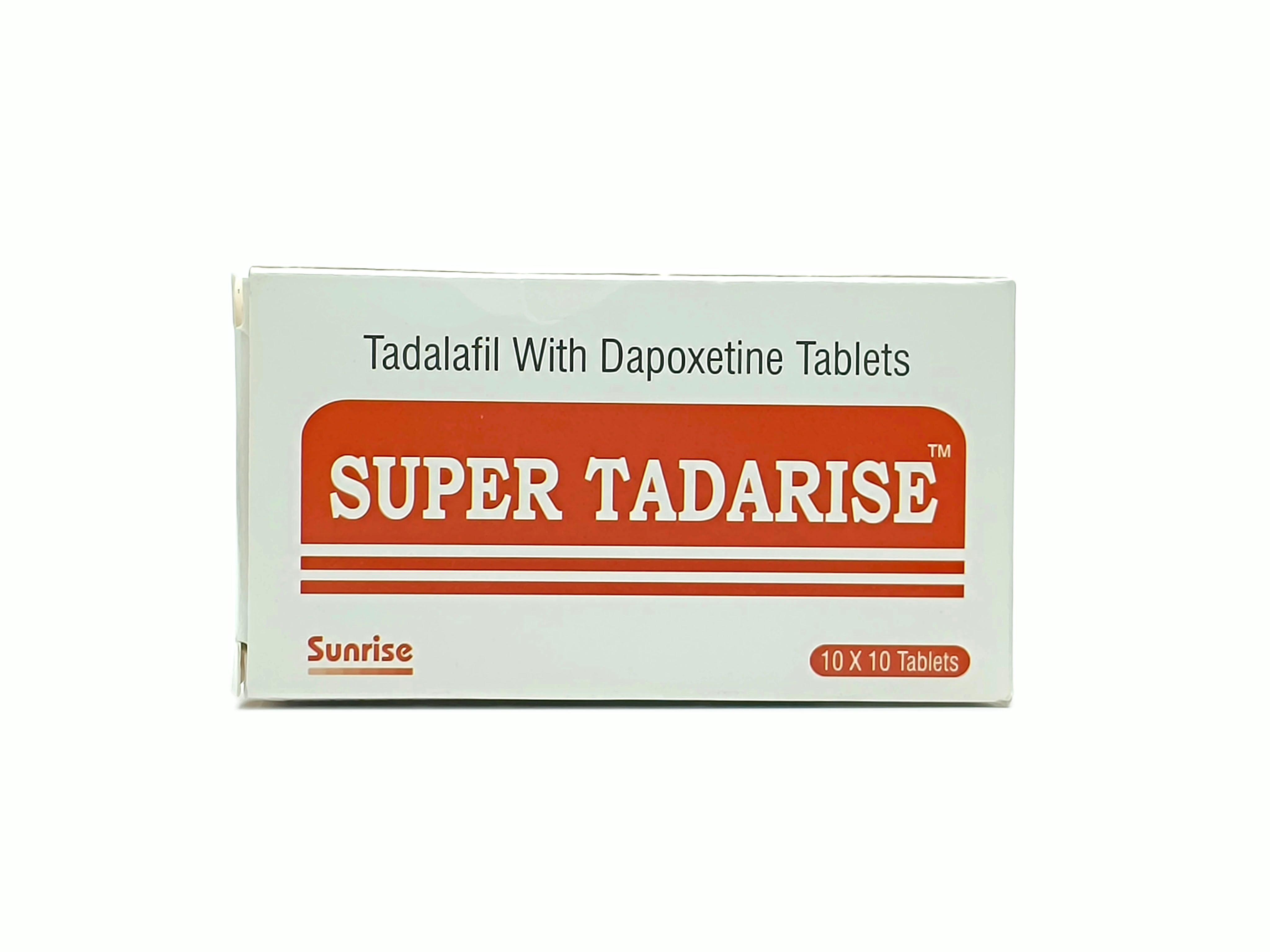 Super Tadarise (Tadalafil 20mg +  Dapoxetine 60mg)