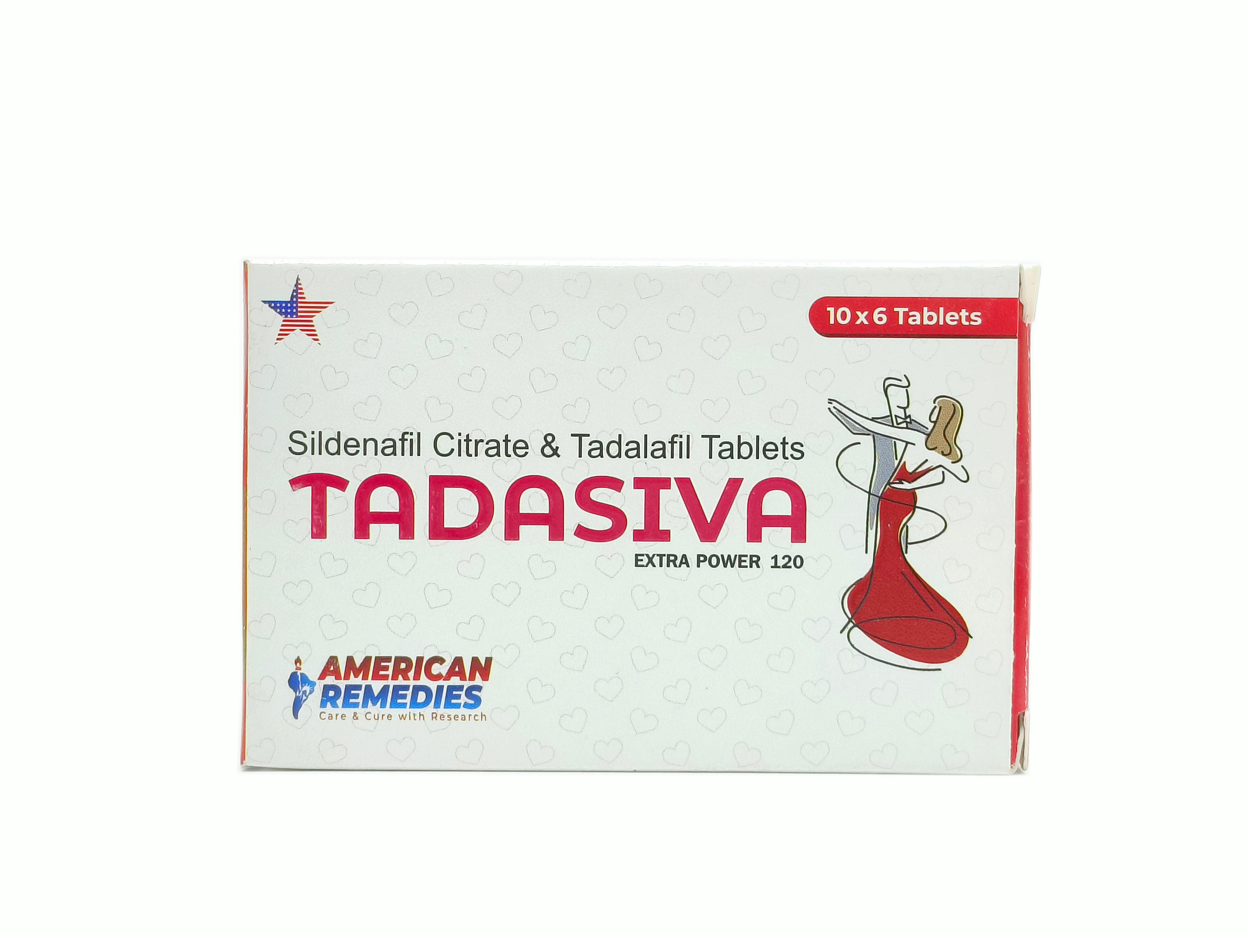 Tadasiva (Sildenafil 100mg + Tadalafil 20mg)