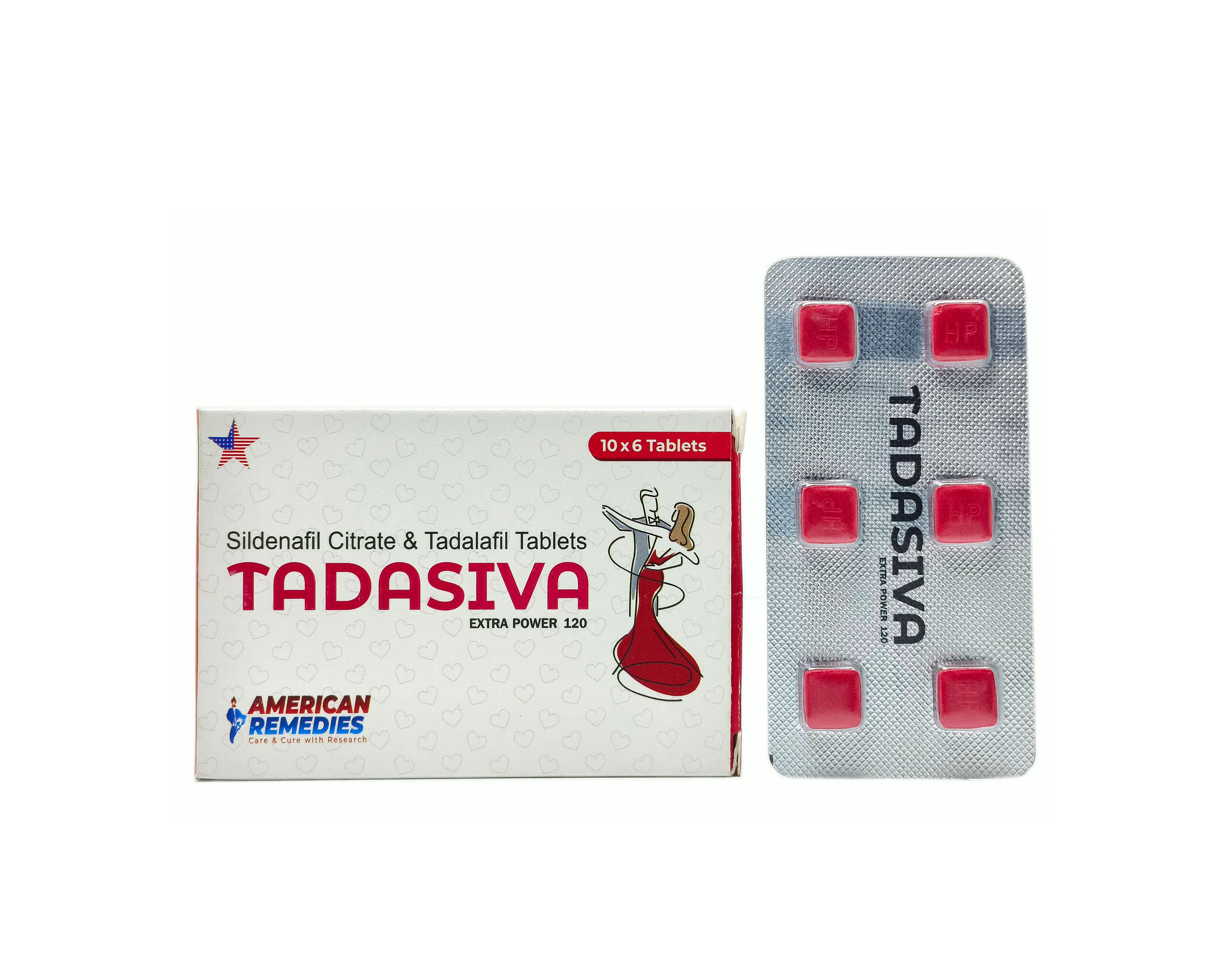 Tadasiva (Sildenafil 100mg + Tadalafil 20mg)