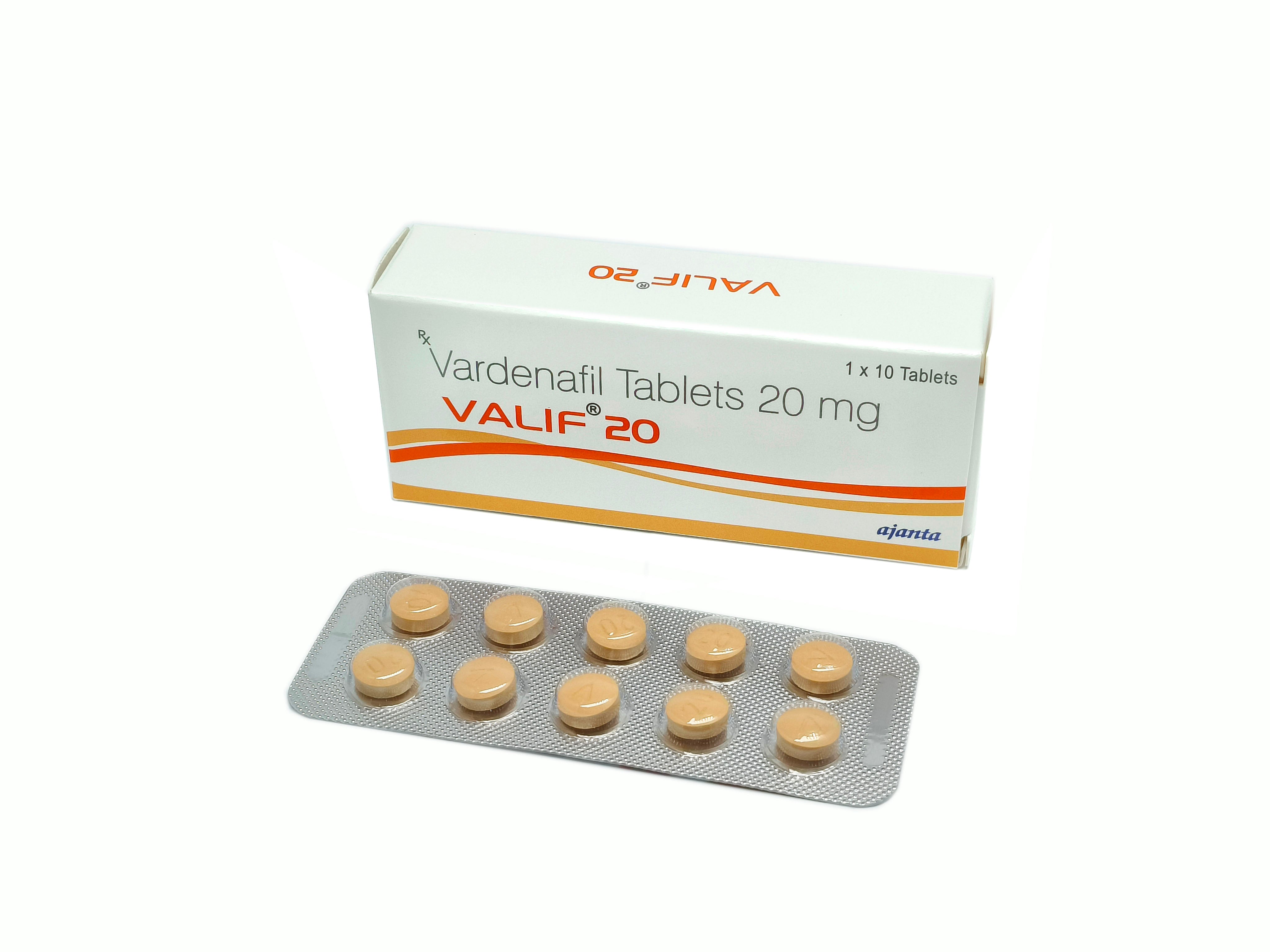 Valif (Vardenafil 20mg)