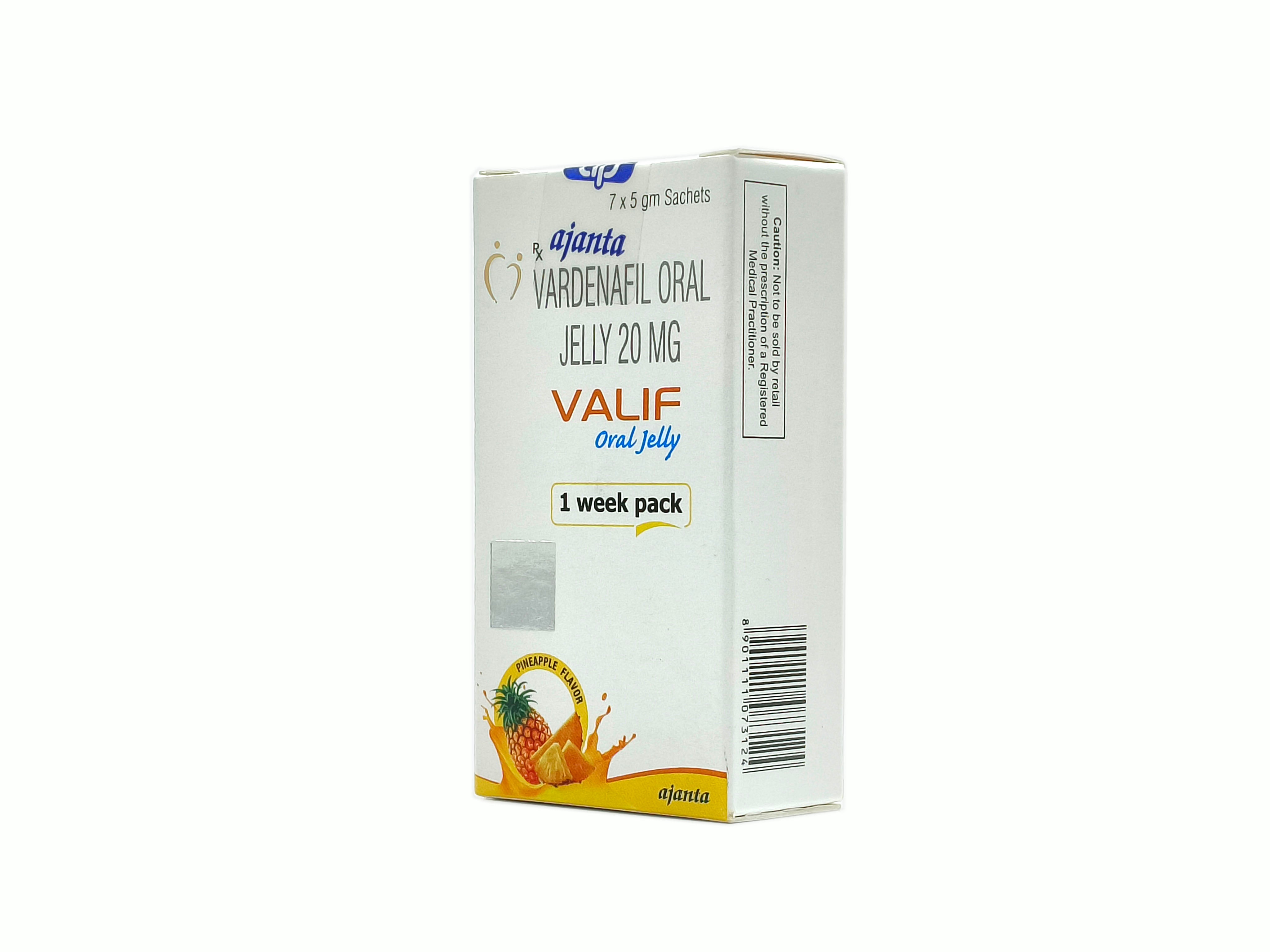 Valif Oral Jelly (Vardenafil 20mg)