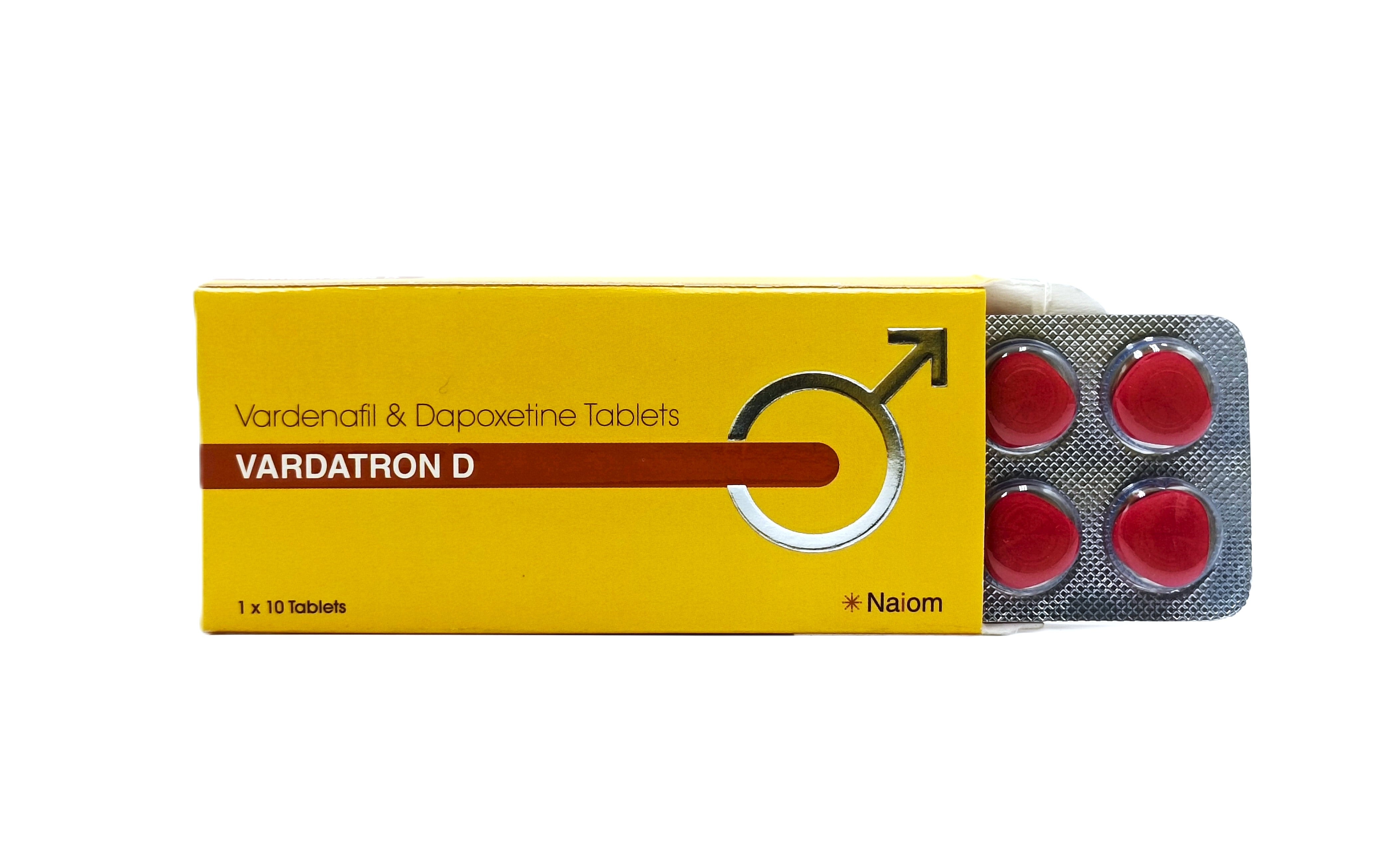 Vardetron D (Vardenafil 20mg + Dapoxetine 60mg)