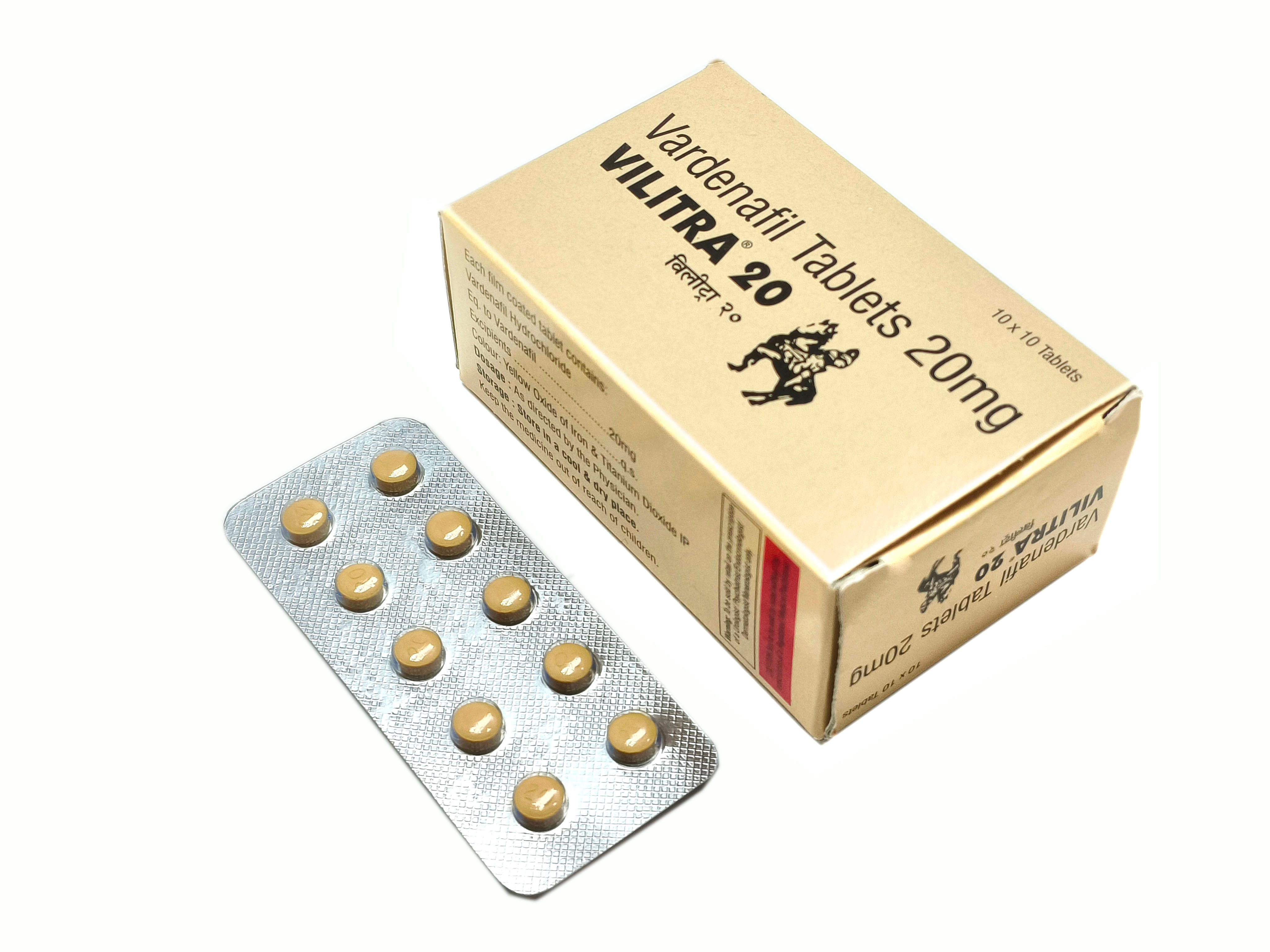 Vilitra  (Vardenafil)