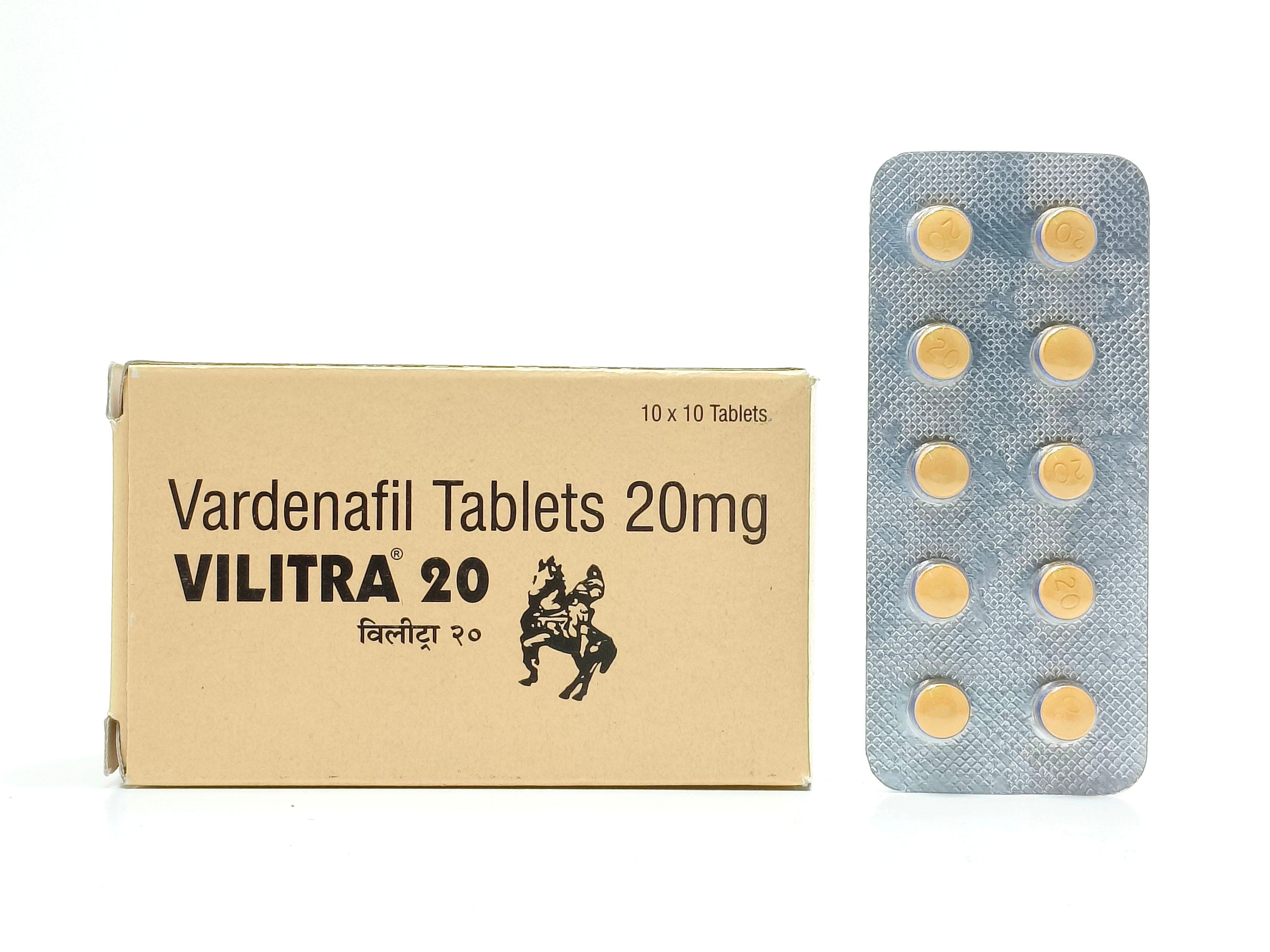 Vilitra  (Vardenafil)