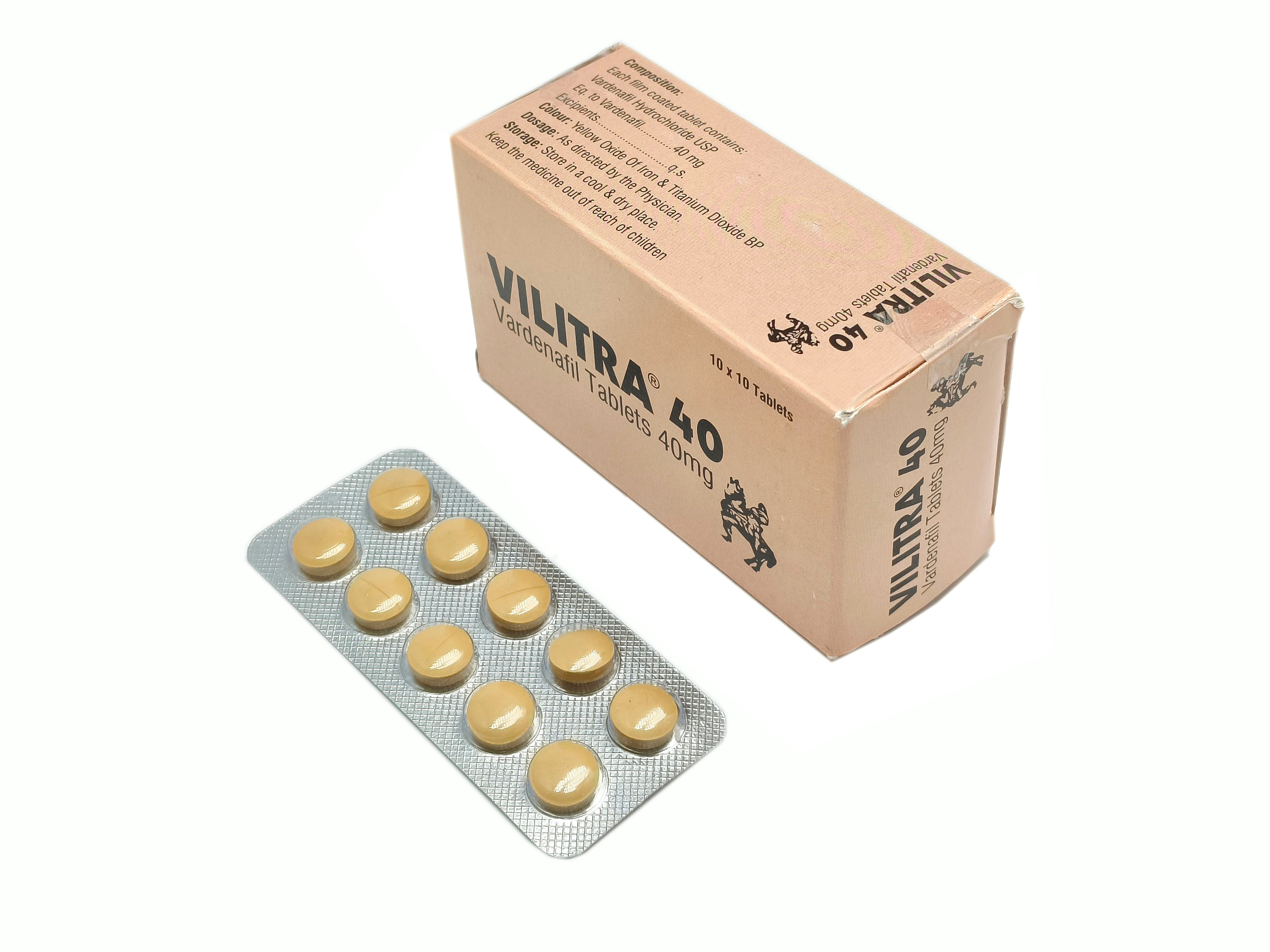 Vilitra  (Vardenafil)