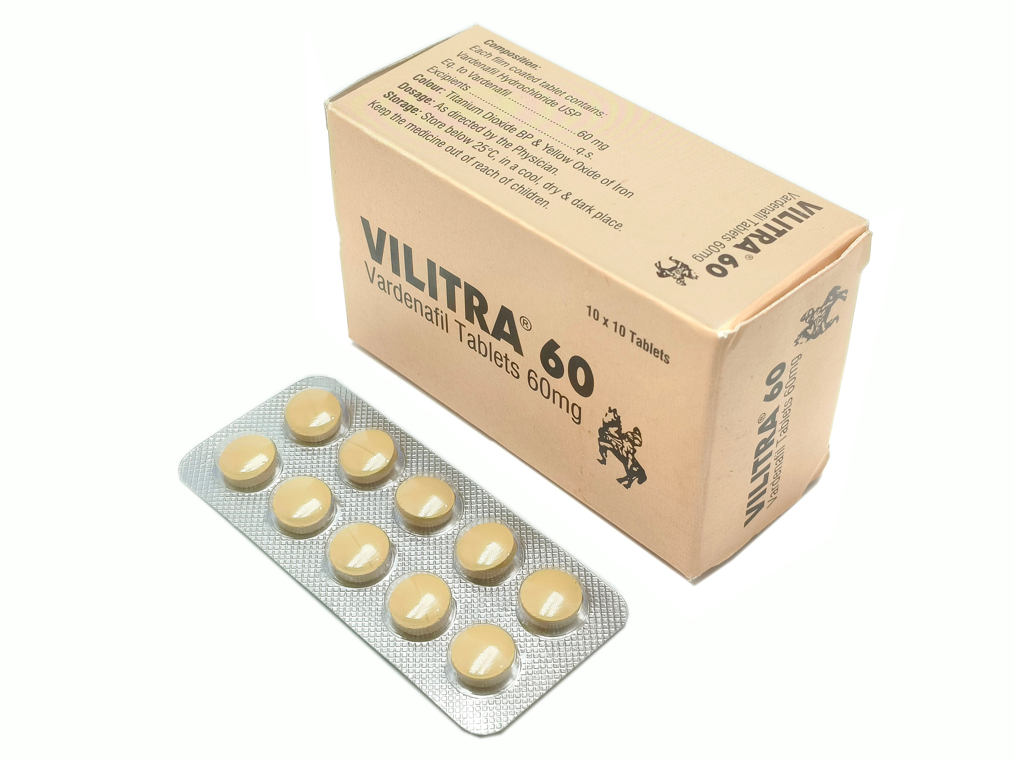 Vilitra  (Vardenafil)
