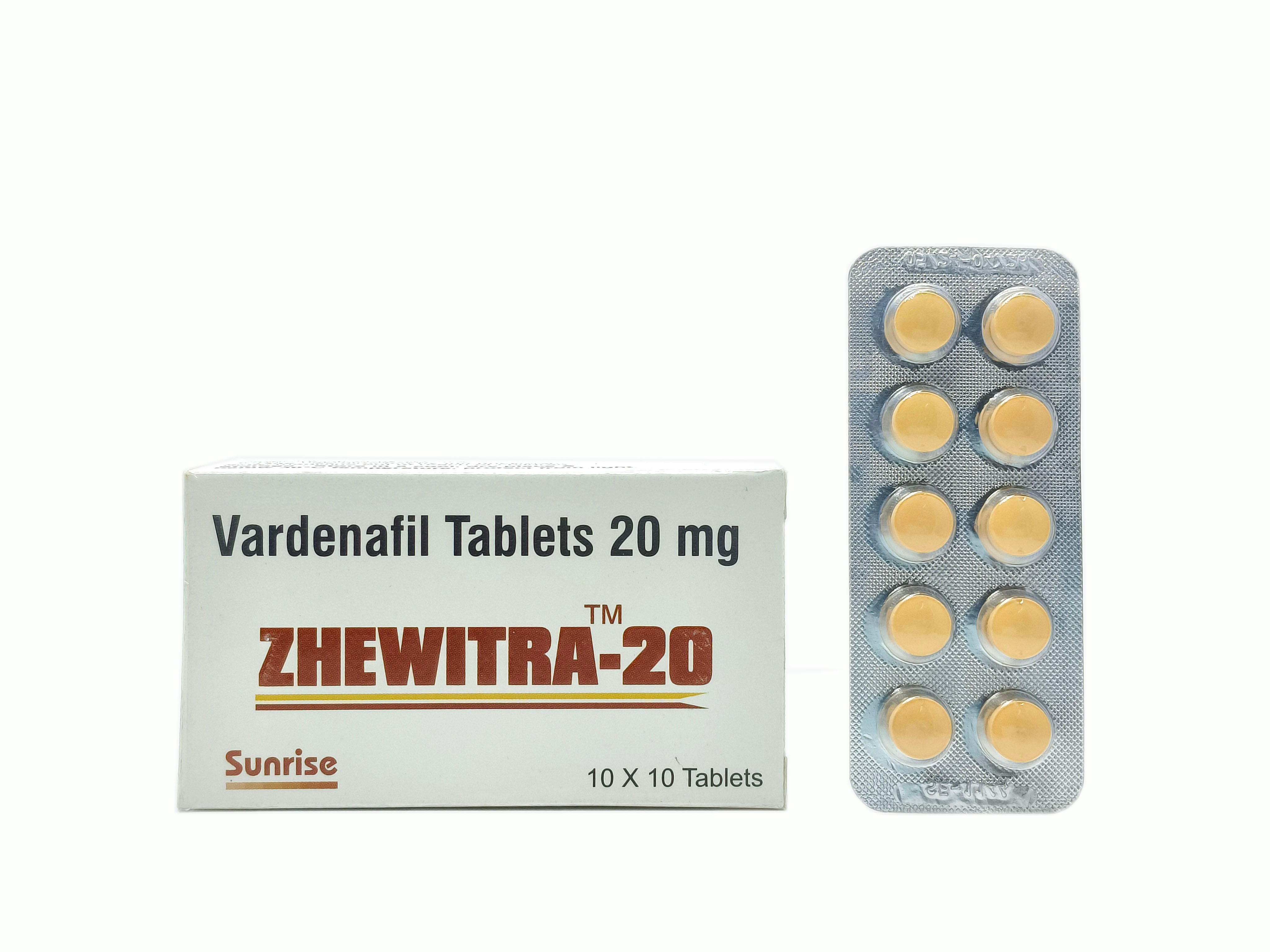 Zhewitra (Vardenafil 10mg)