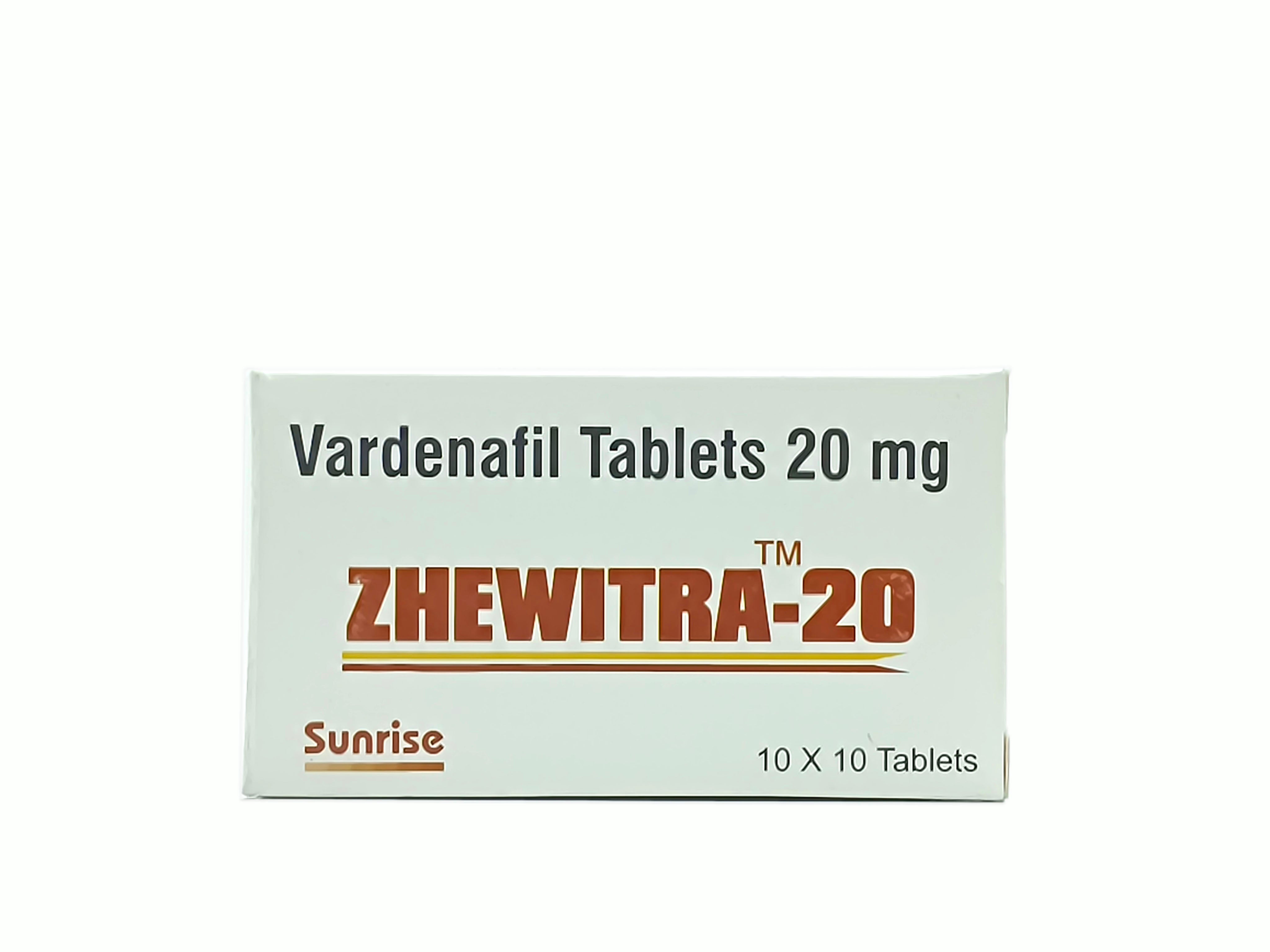 Zhewitra (Vardenafil 10mg)