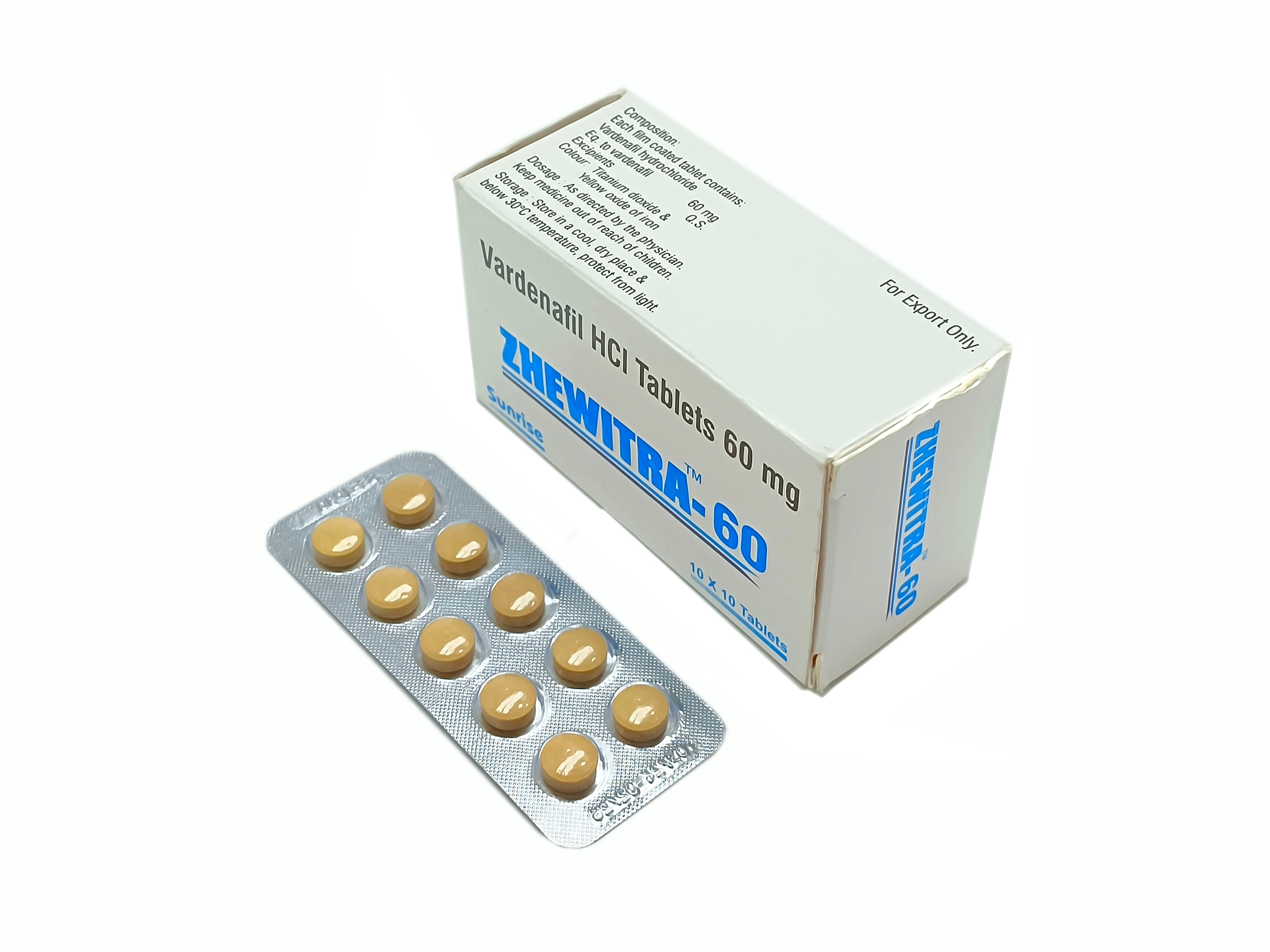 Zhewitra (Vardenafil 10mg)