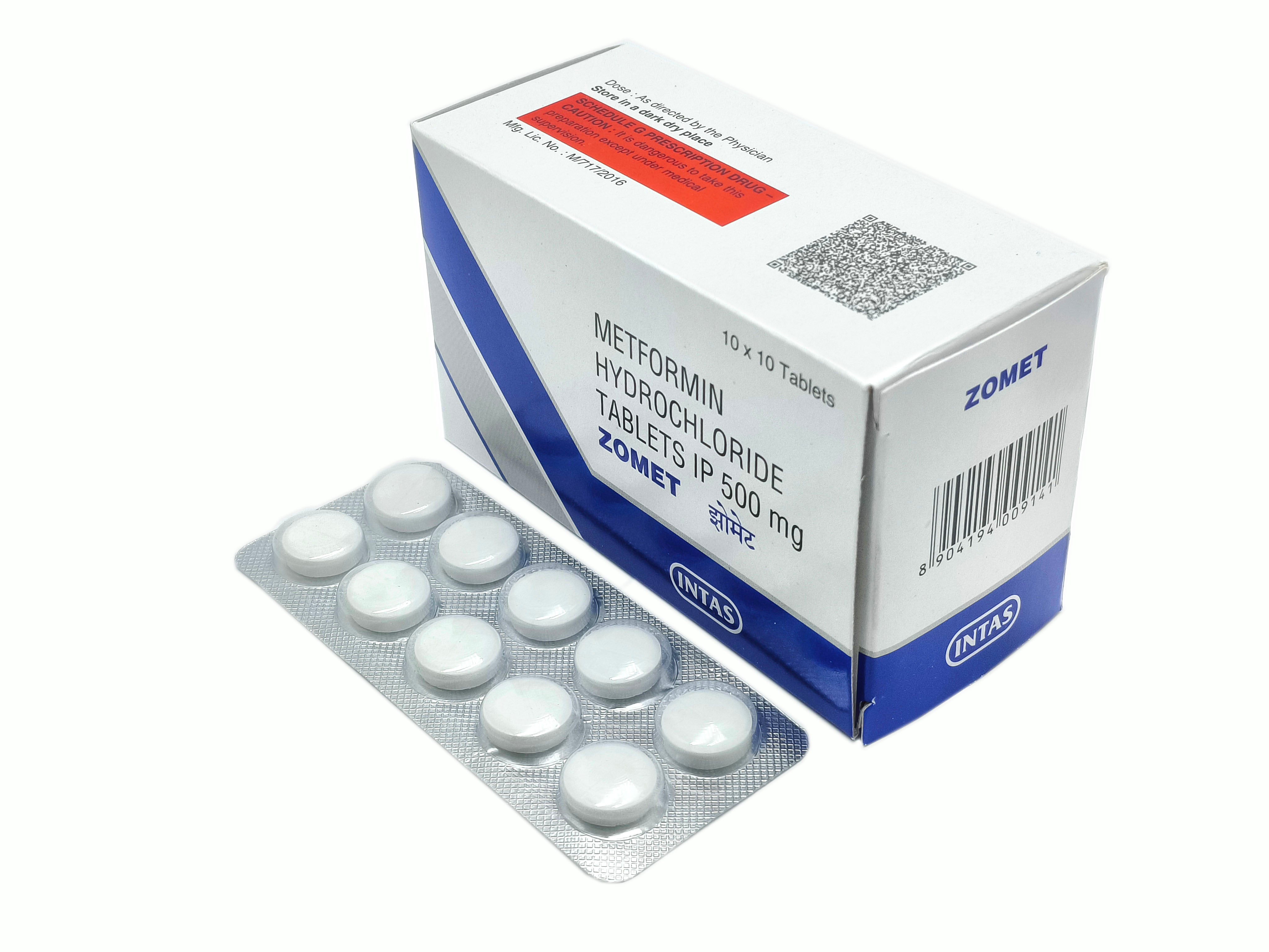 Zomet 500 (Metformin 500mg)
