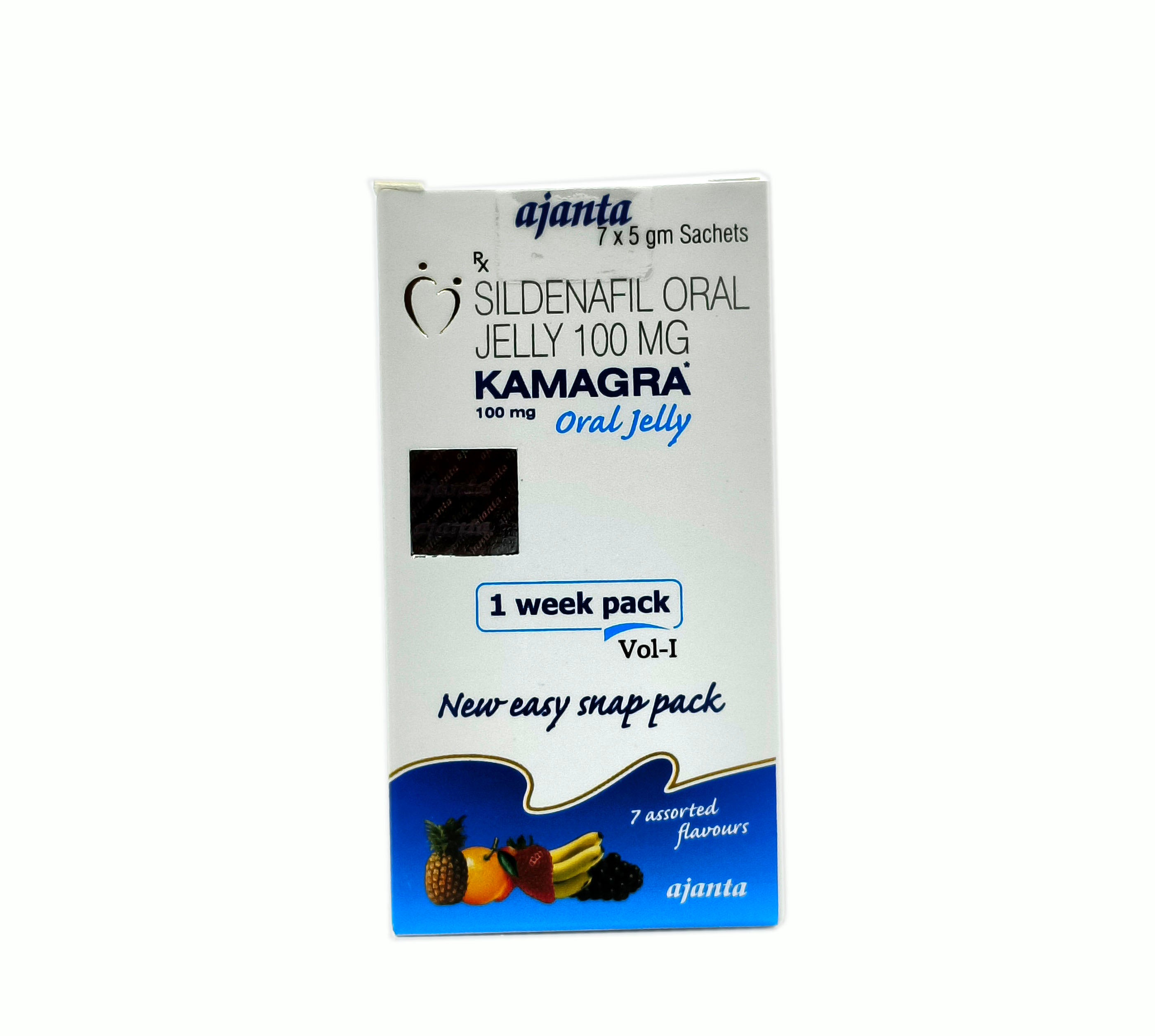 Kamagra Oral Jelly (Sildenafil Citrate 100mg)
