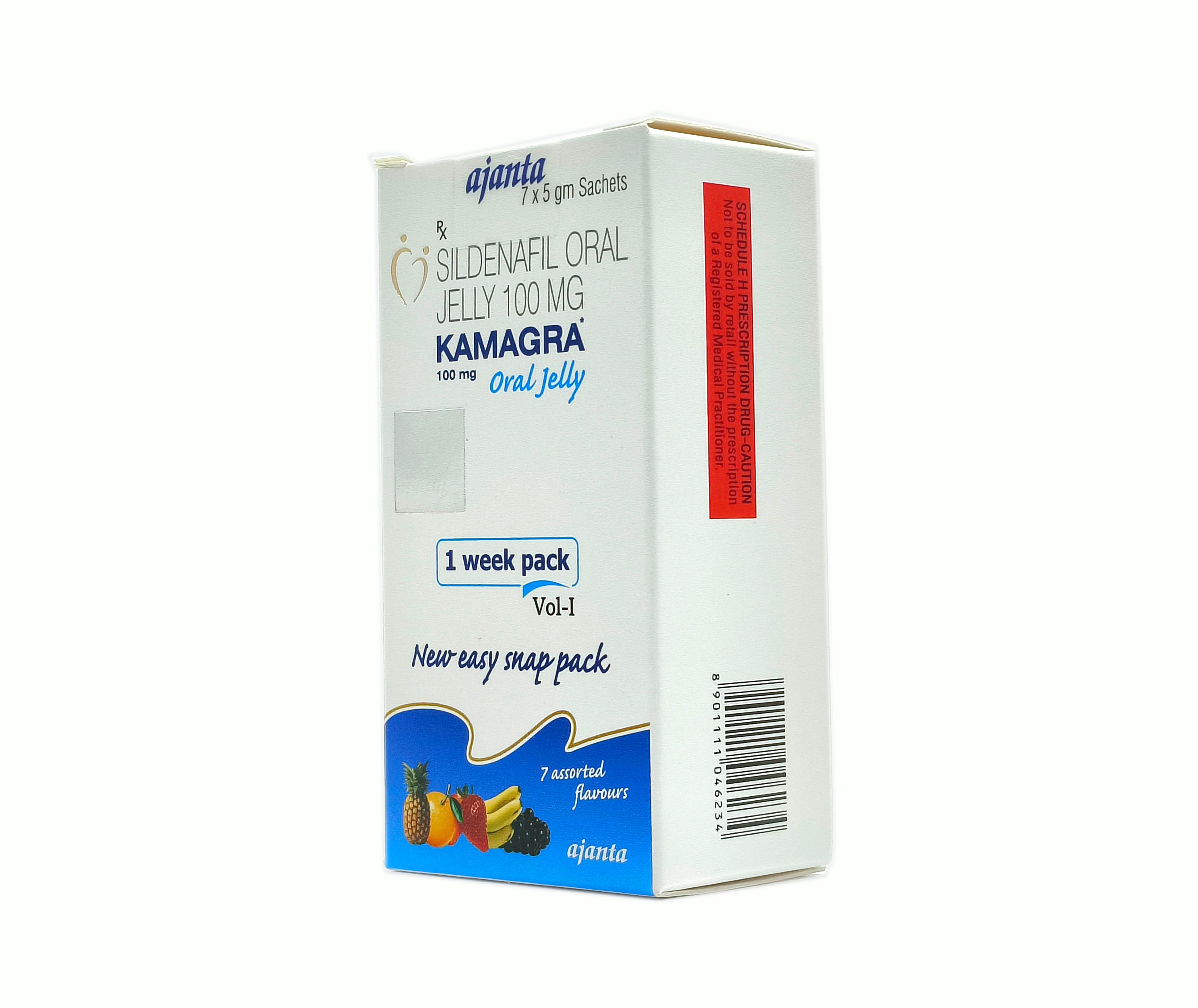 Kamagra Oral Jelly (Sildenafil Citrate 100mg)